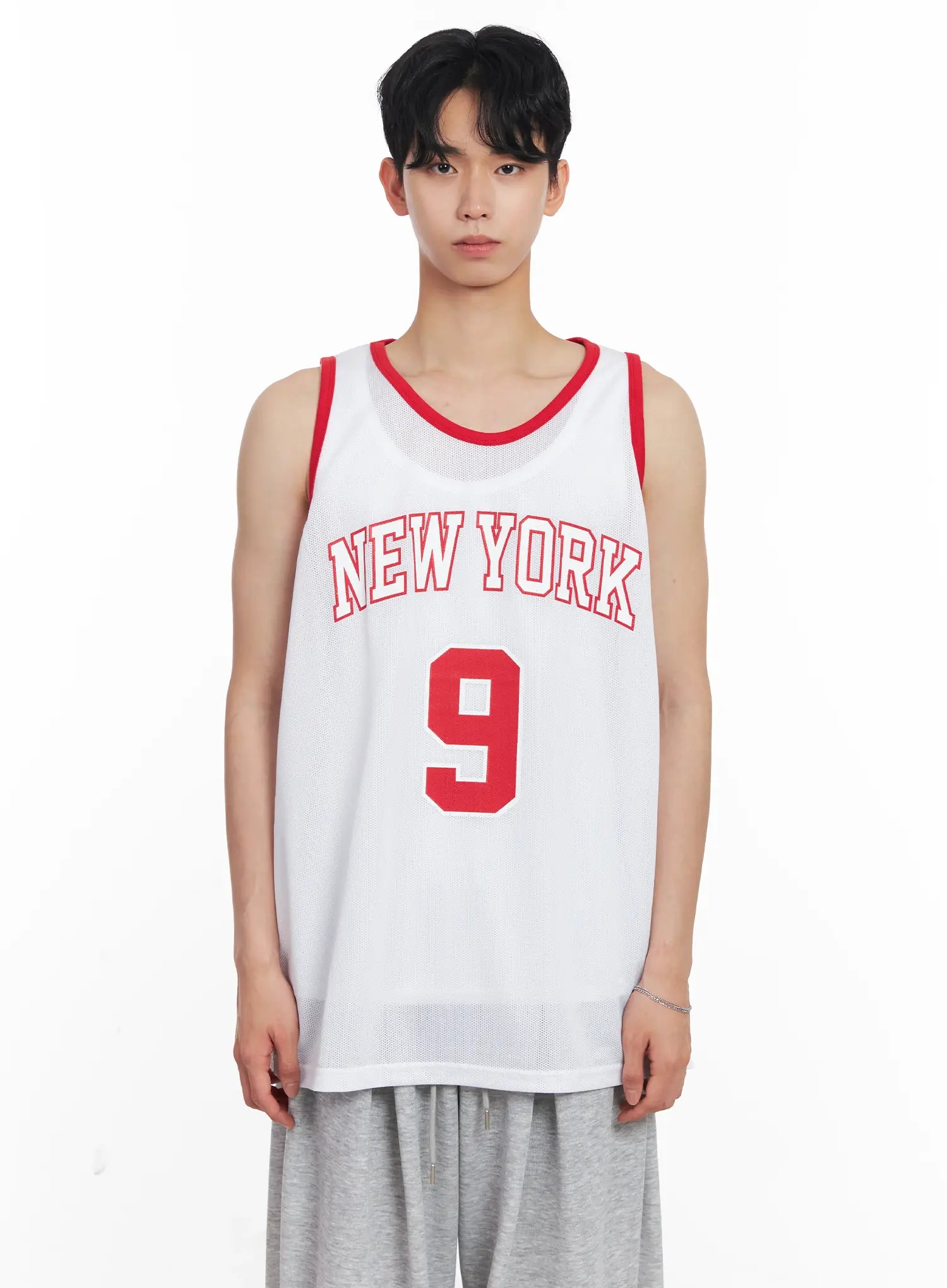 Men's "New York" Mesh Jersey Tank IL504