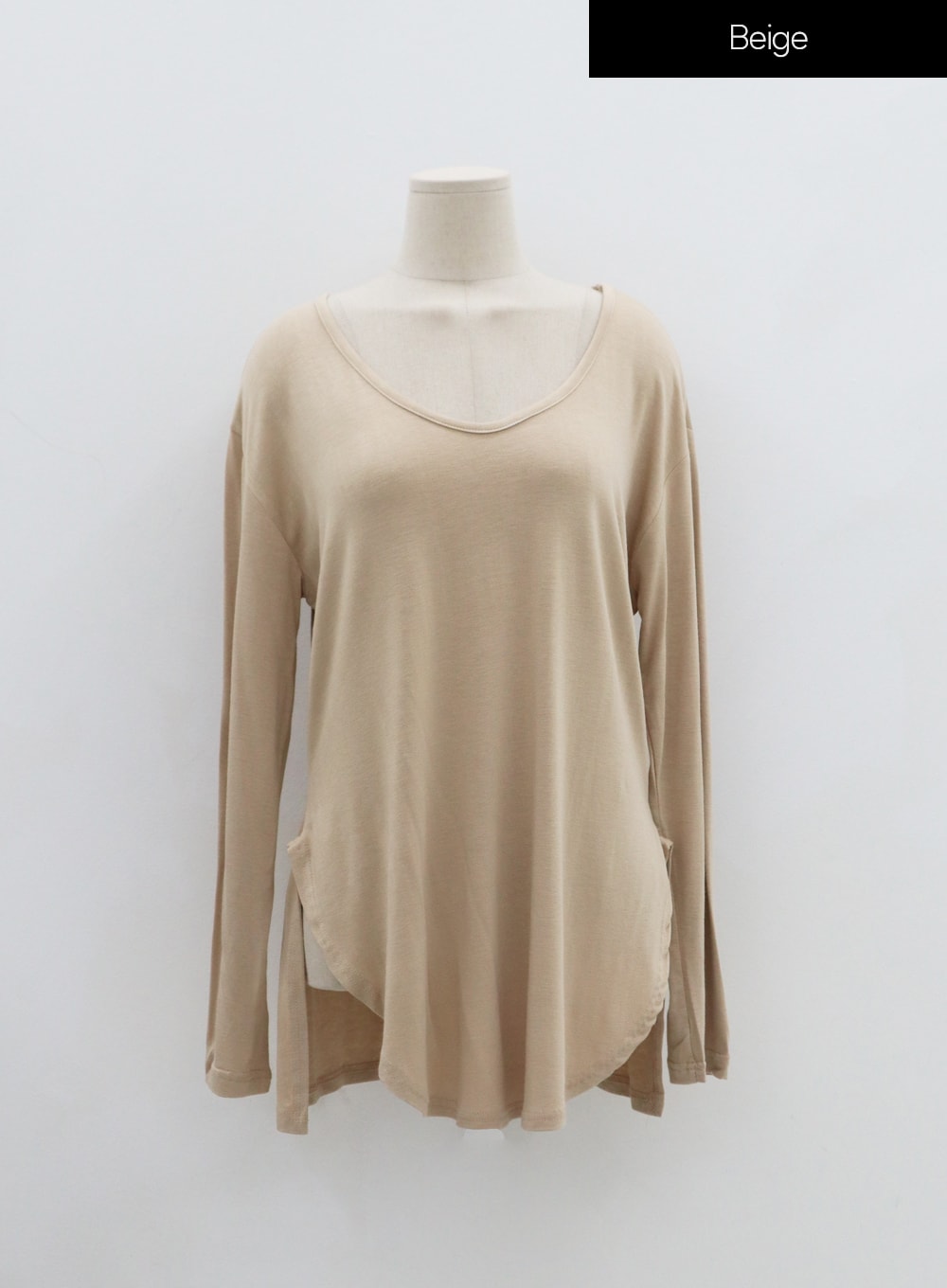 V-Neck Long T-Shirt IO14