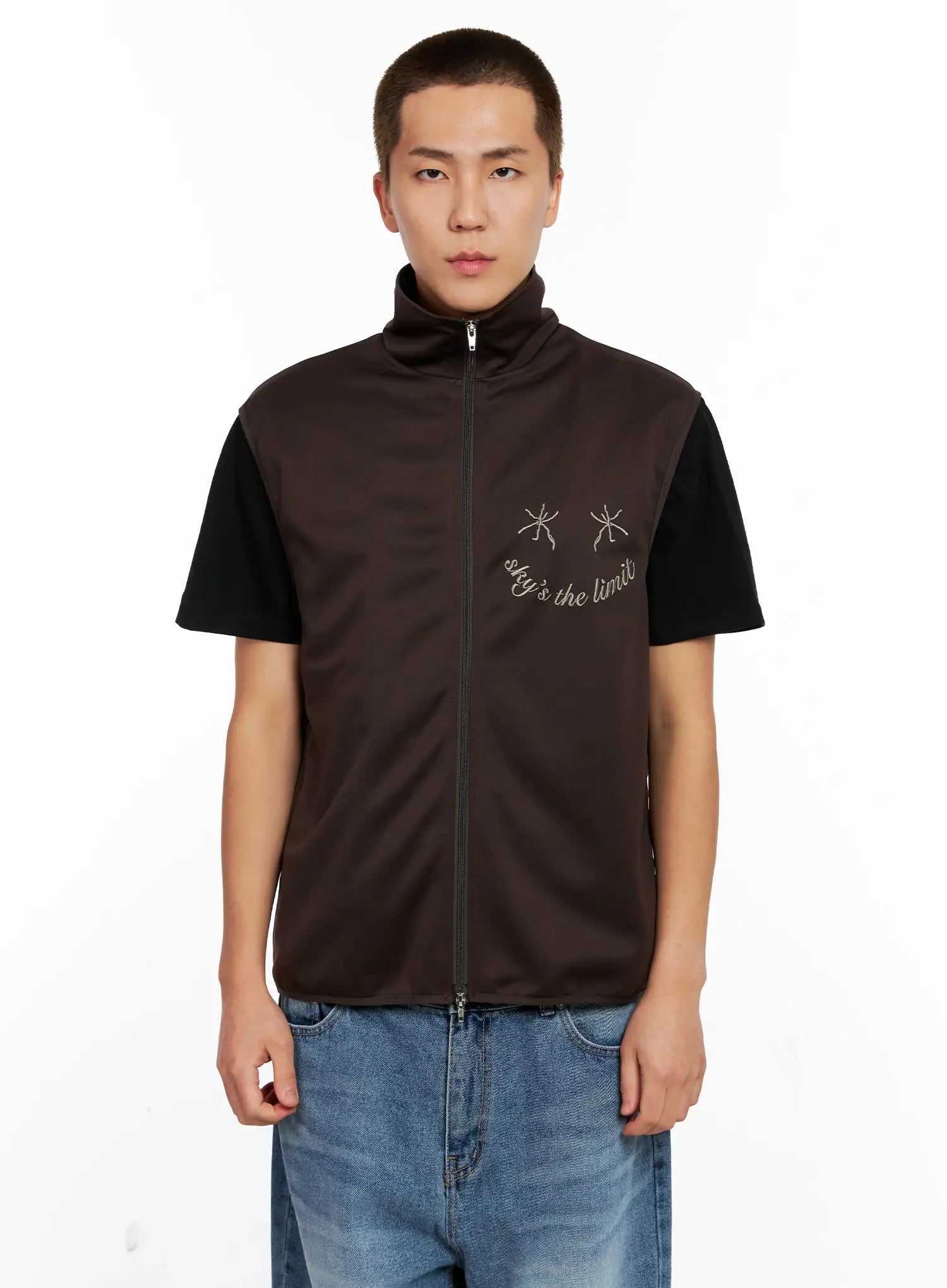 Men's High-Neck Vest IG508