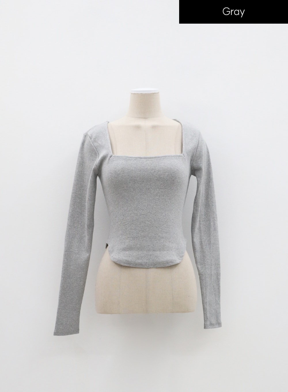 Square Neck Cropped Top IM307