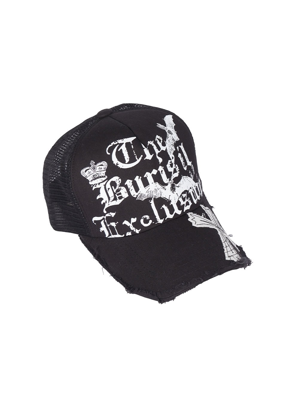Patched Graphic Mesh Cap IY516