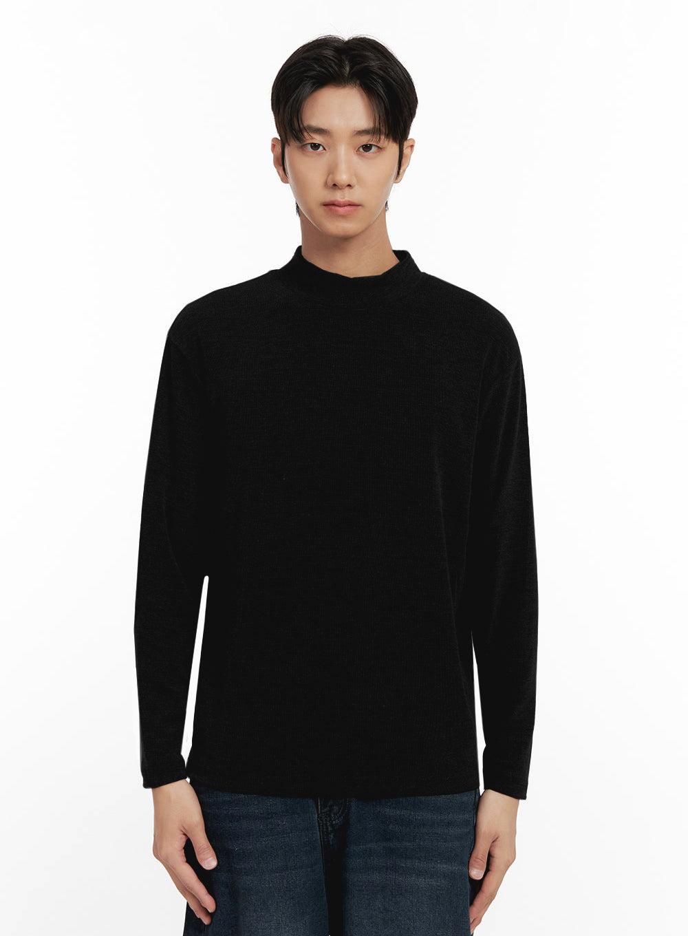 Men's Mock Neck Sweater ID406