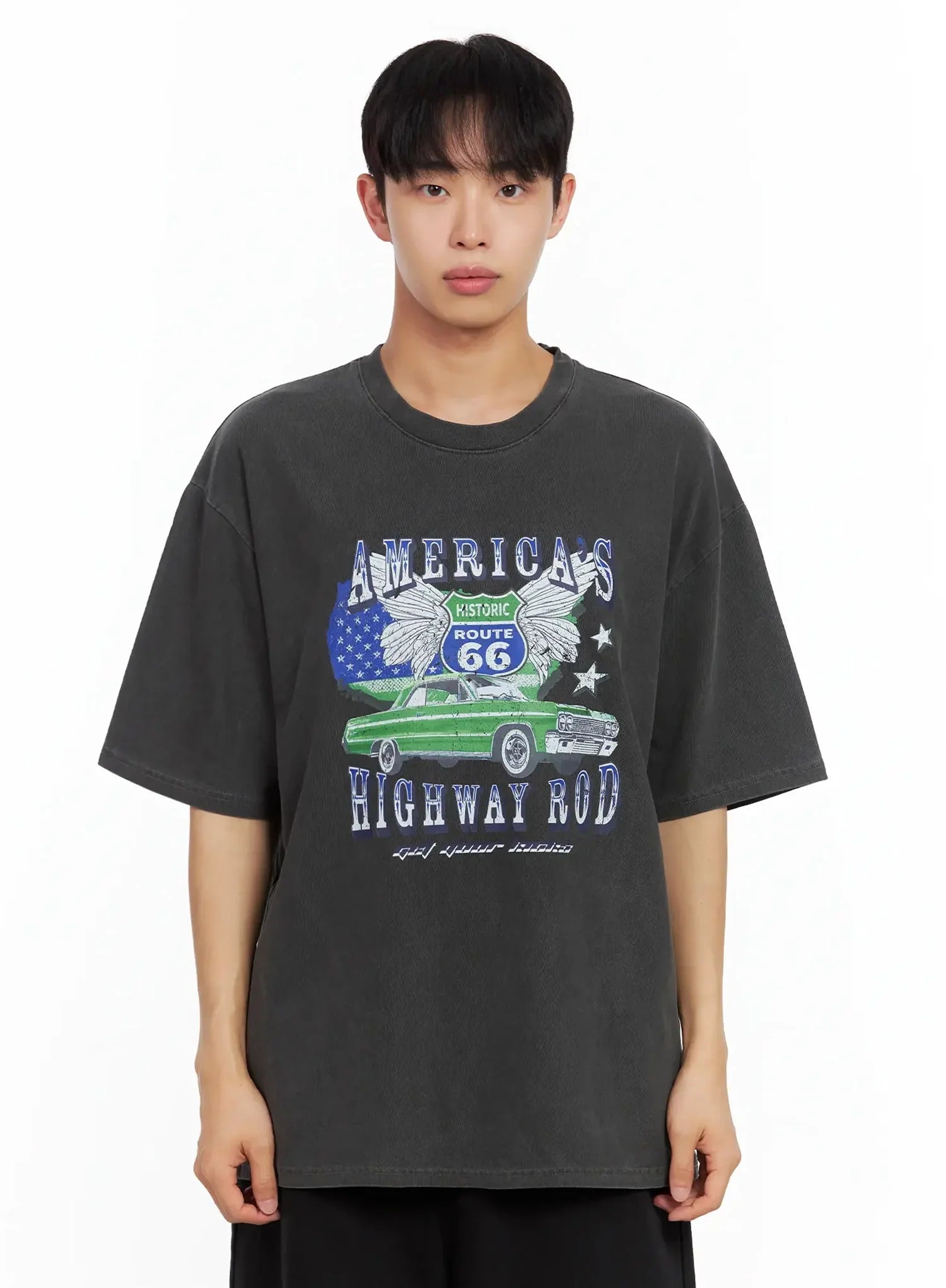 Men's Route 66 Graphic T-Shirt IL516