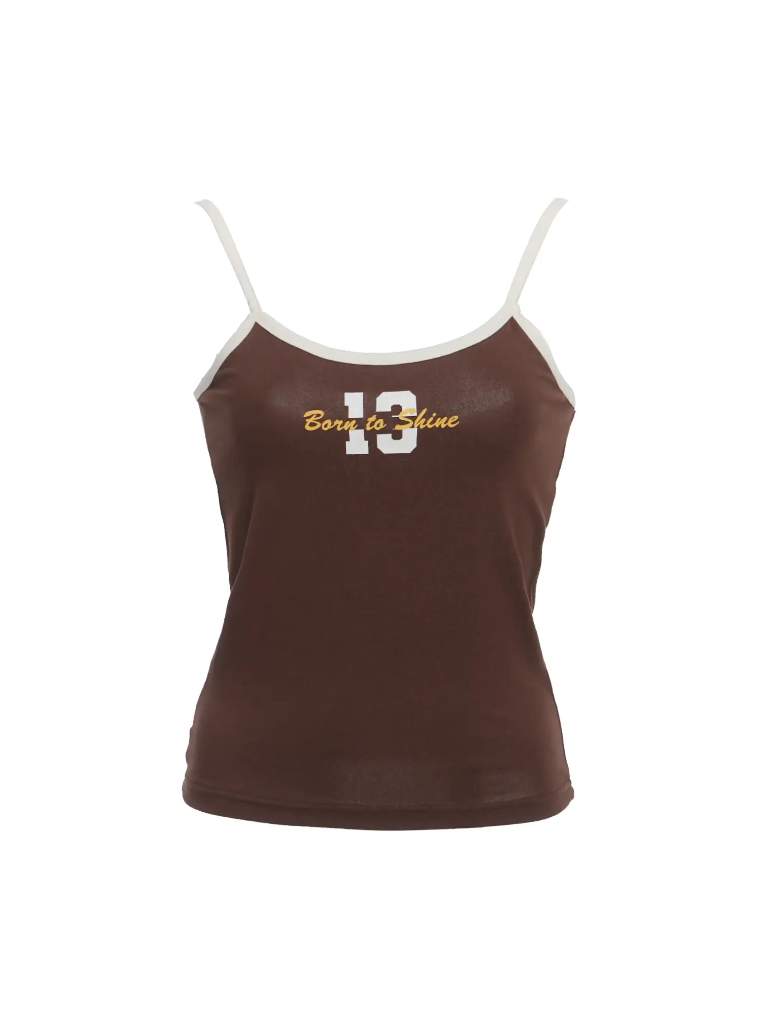 Sporty Contrast Sleeveless Top  IC503