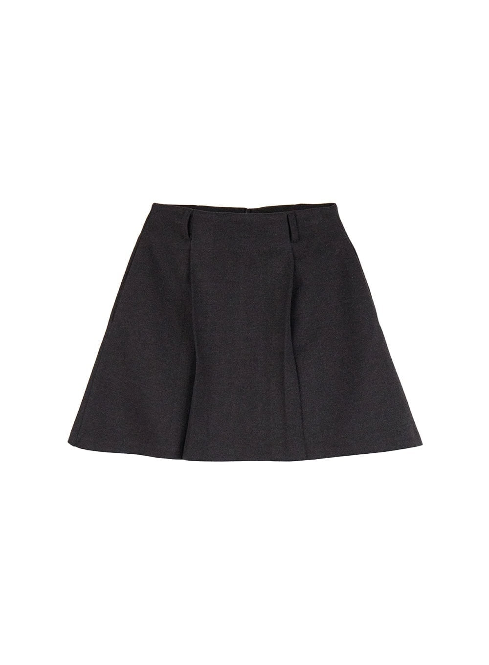 Pintuck A-Line Mini Skirt IF505