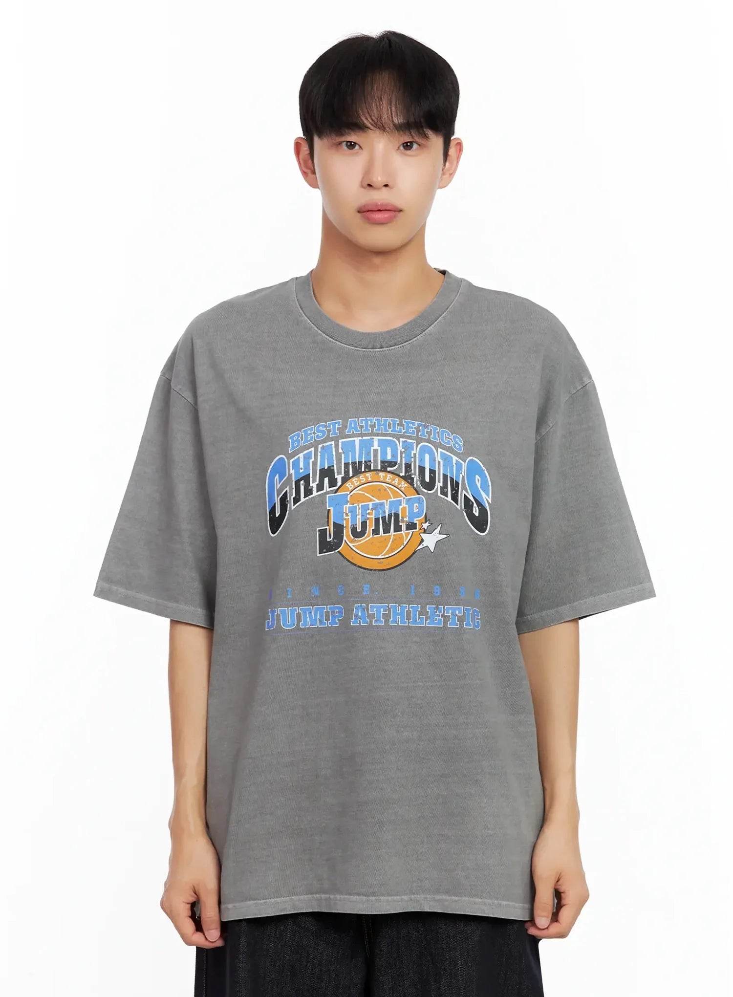 Men's Sporty Graphic T-Shirt IL516