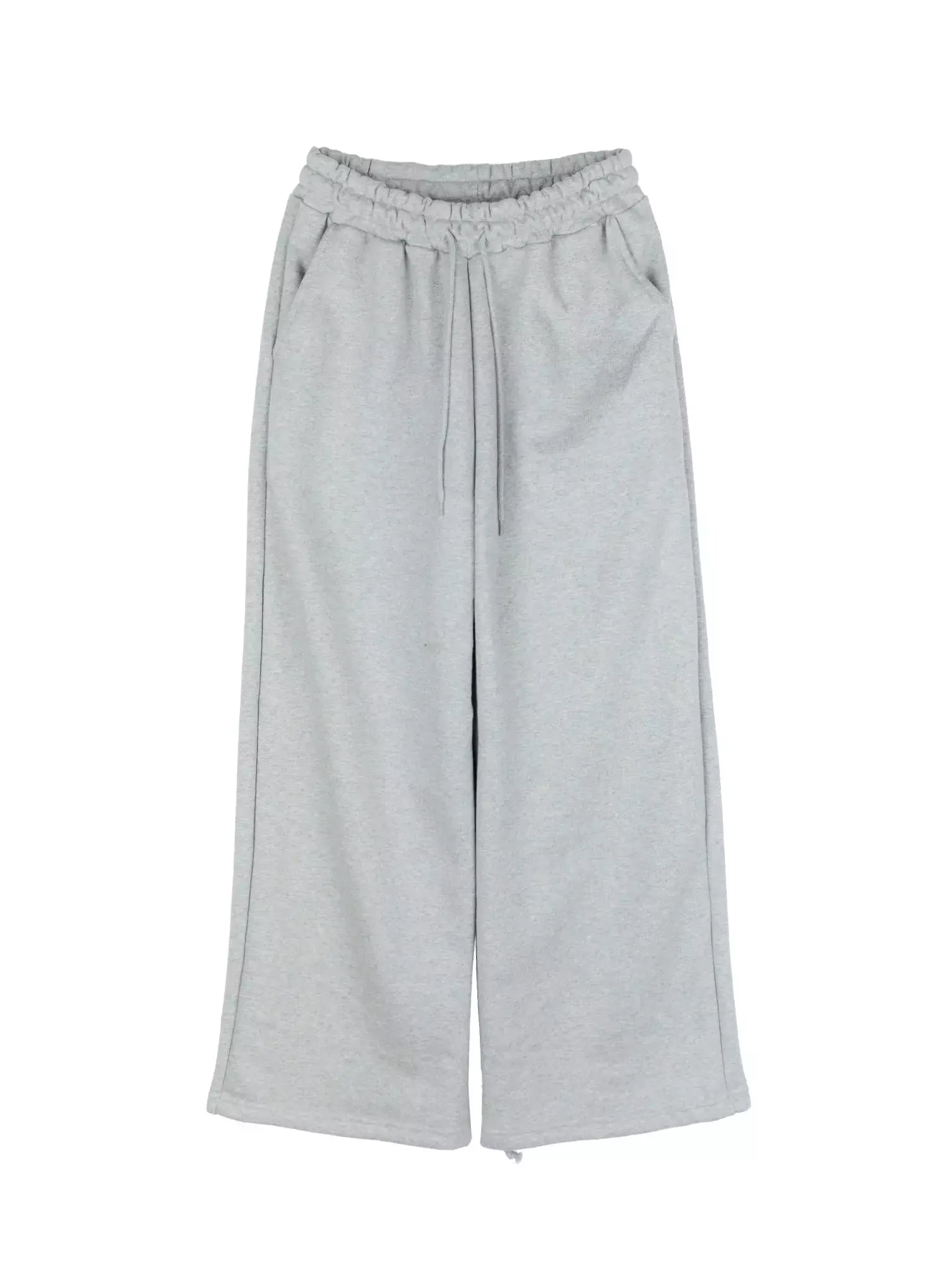 Graphic Wide-Leg Sweatpants IS525