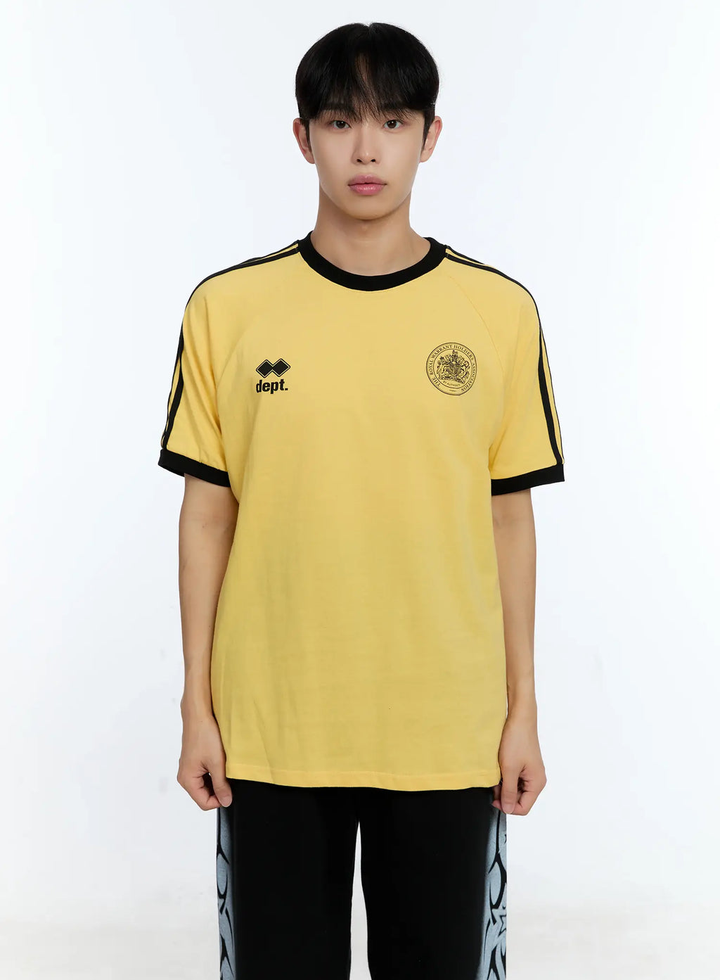 Men's Minimalist Graphic Cotton Tee IG515