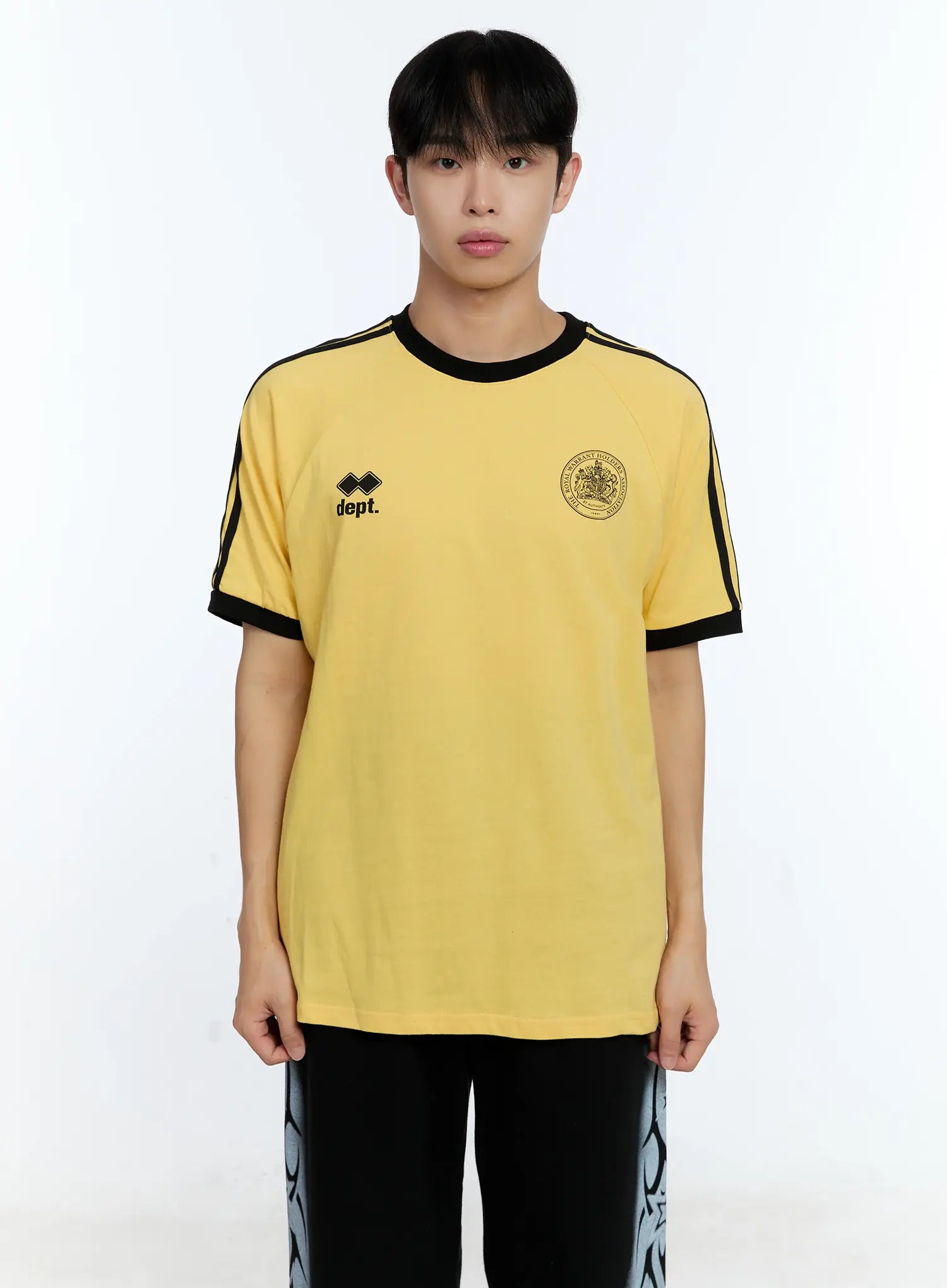 Men's Minimalist Graphic Cotton Tee IG515