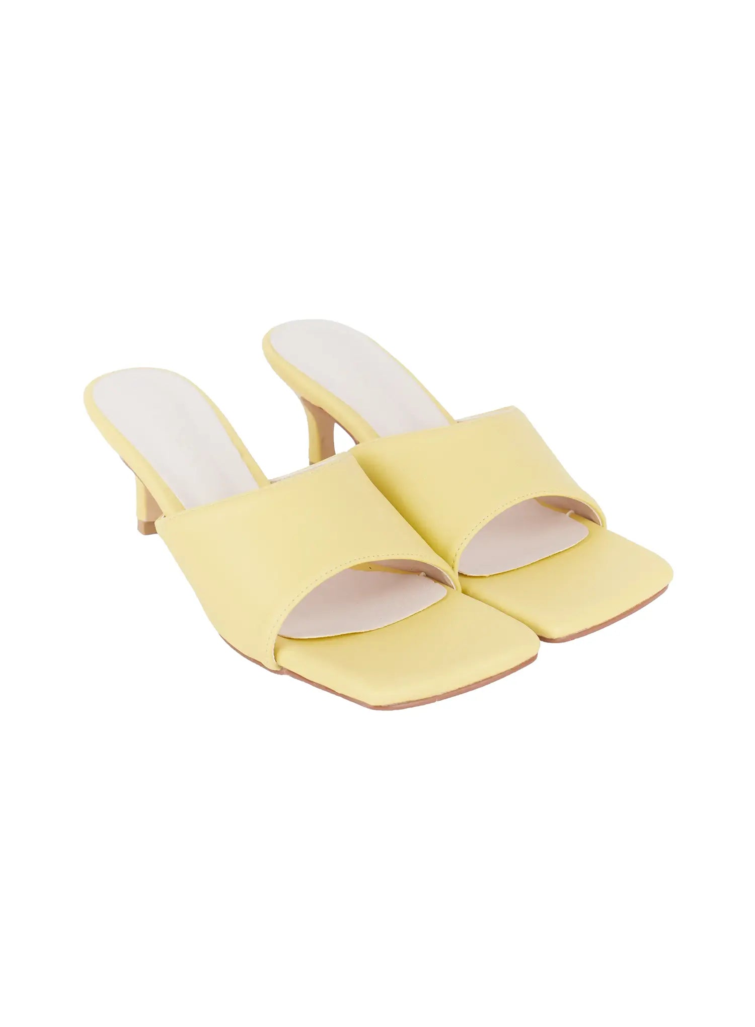 Square-Toe Mule Sandals IS516