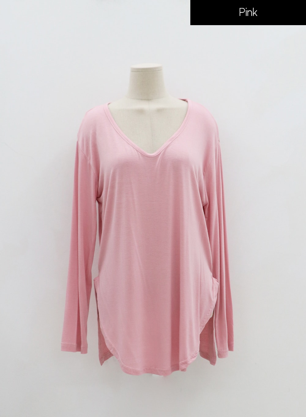 V-Neck Long T-Shirt IO14