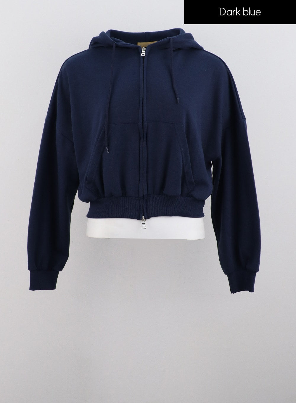 Zip-Up Cropped Hoodie IG320