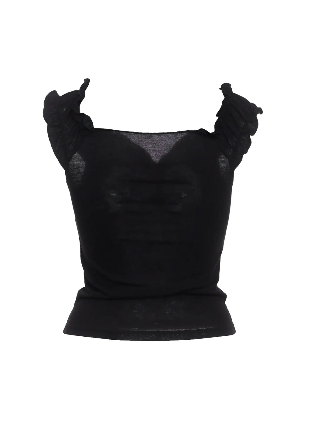 Shirred Frill Tank  IC503