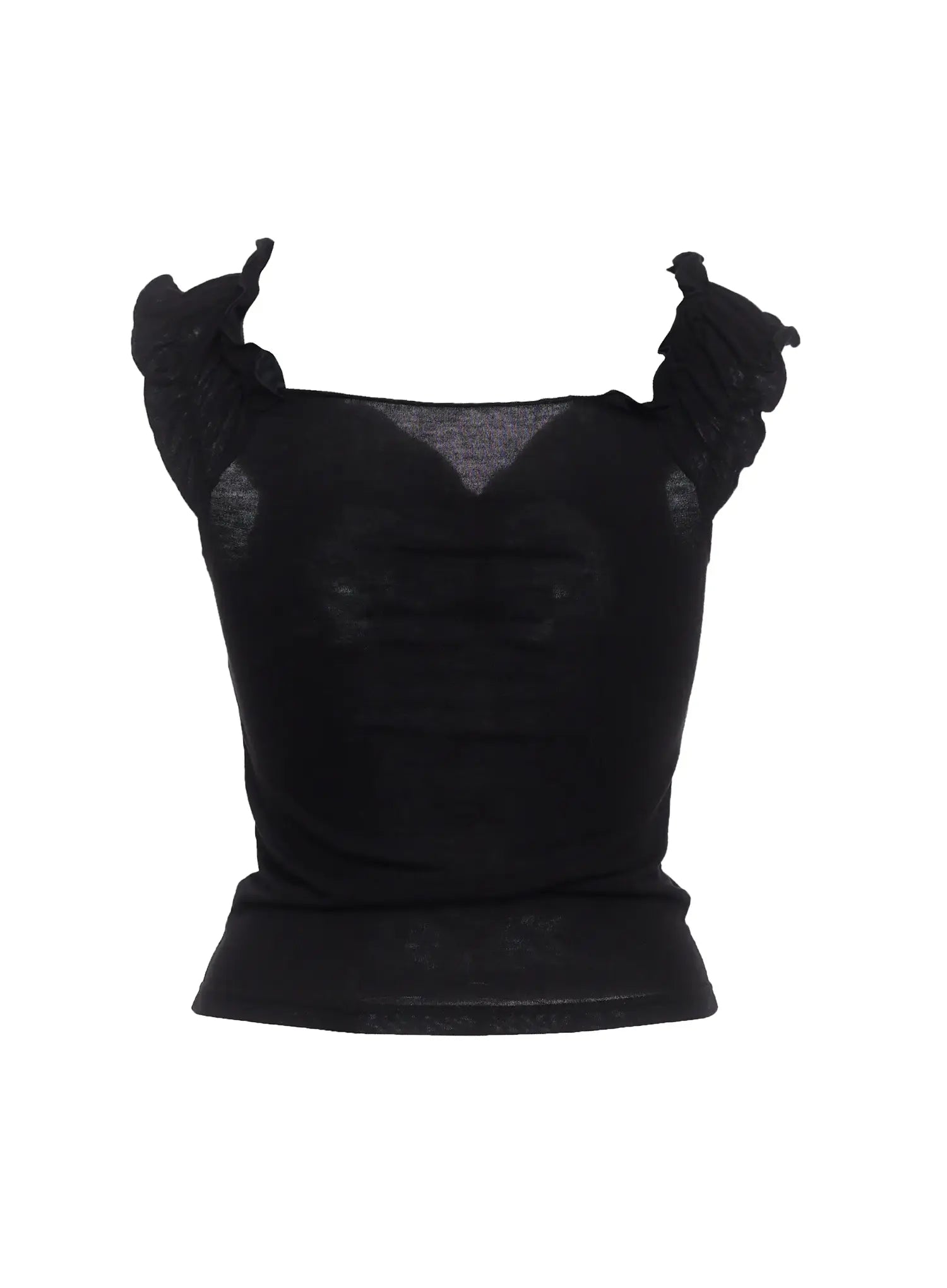 Shirred Frill Tank  IC503