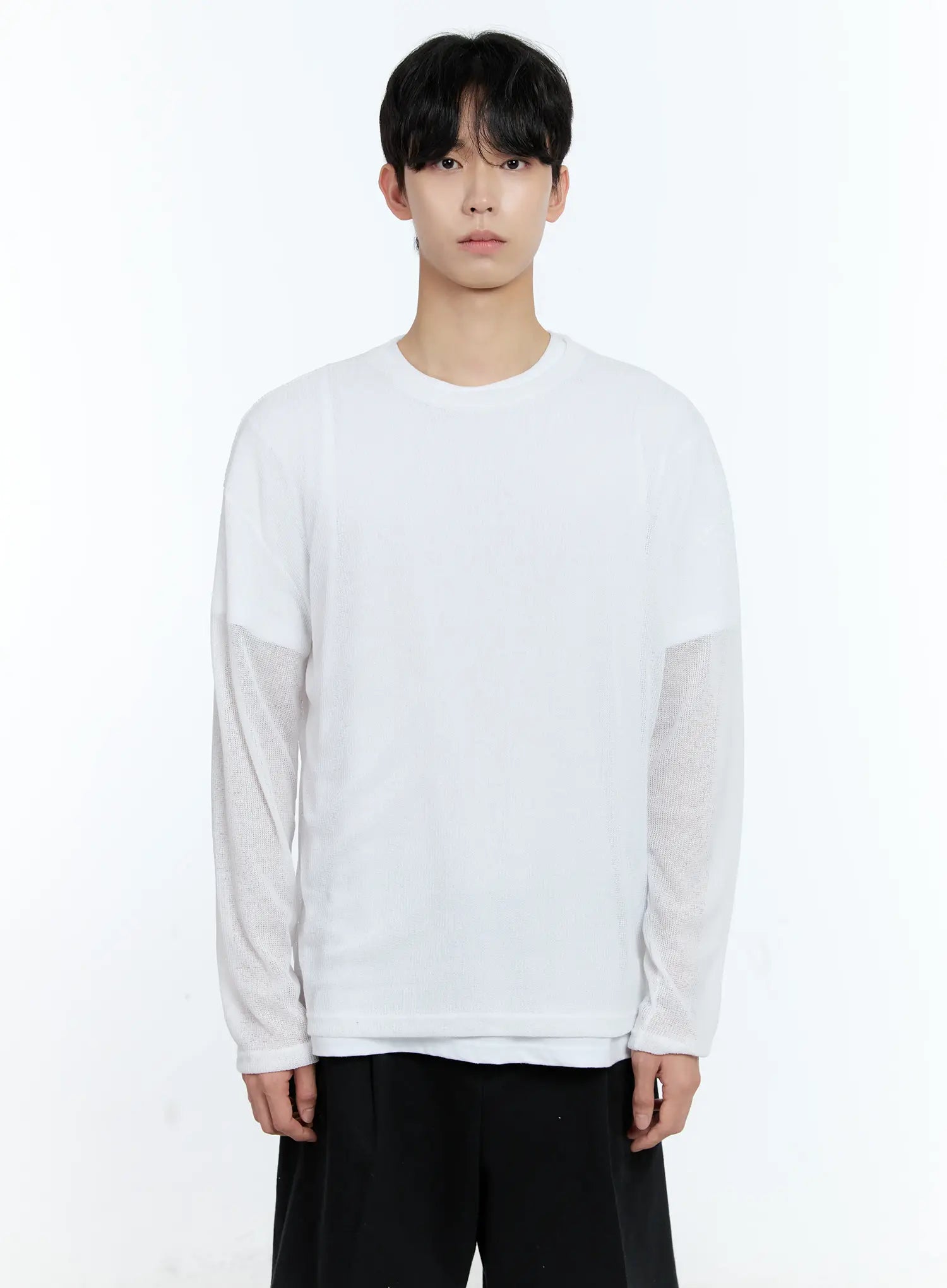 Men's Mesh Long-Sleeve Top IG501