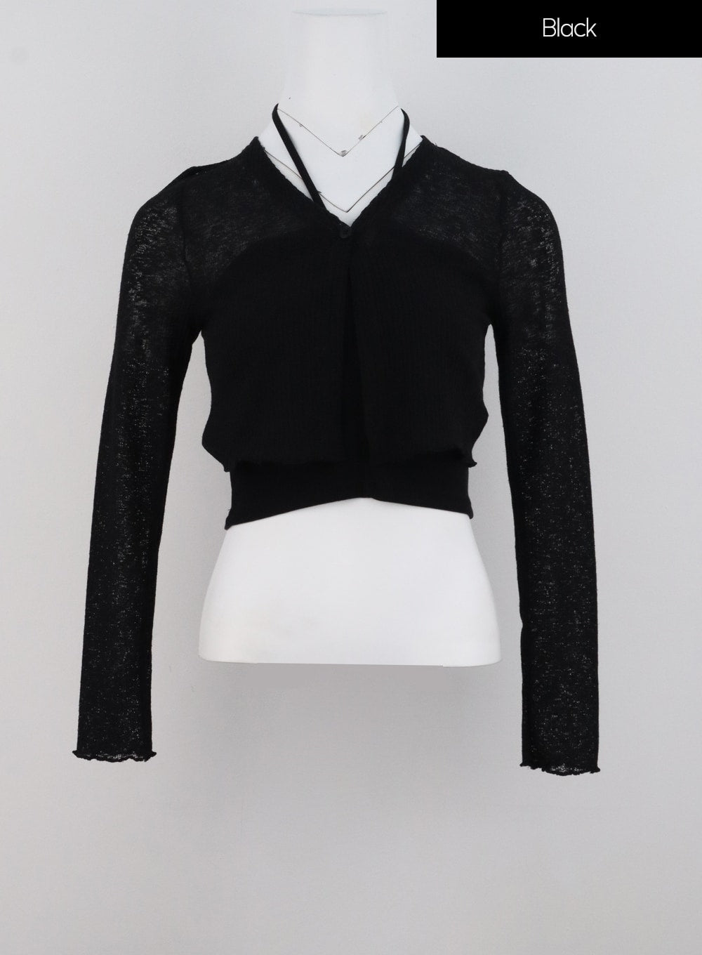 Cropped Top And Cardigan Set IG302