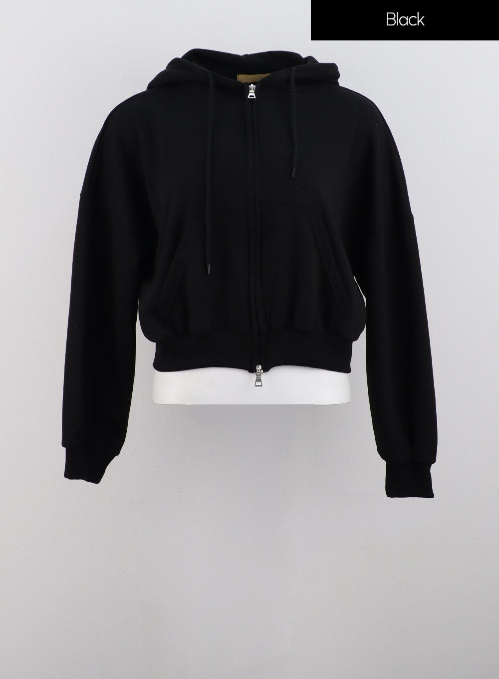Zip-Up Cropped Hoodie IG320