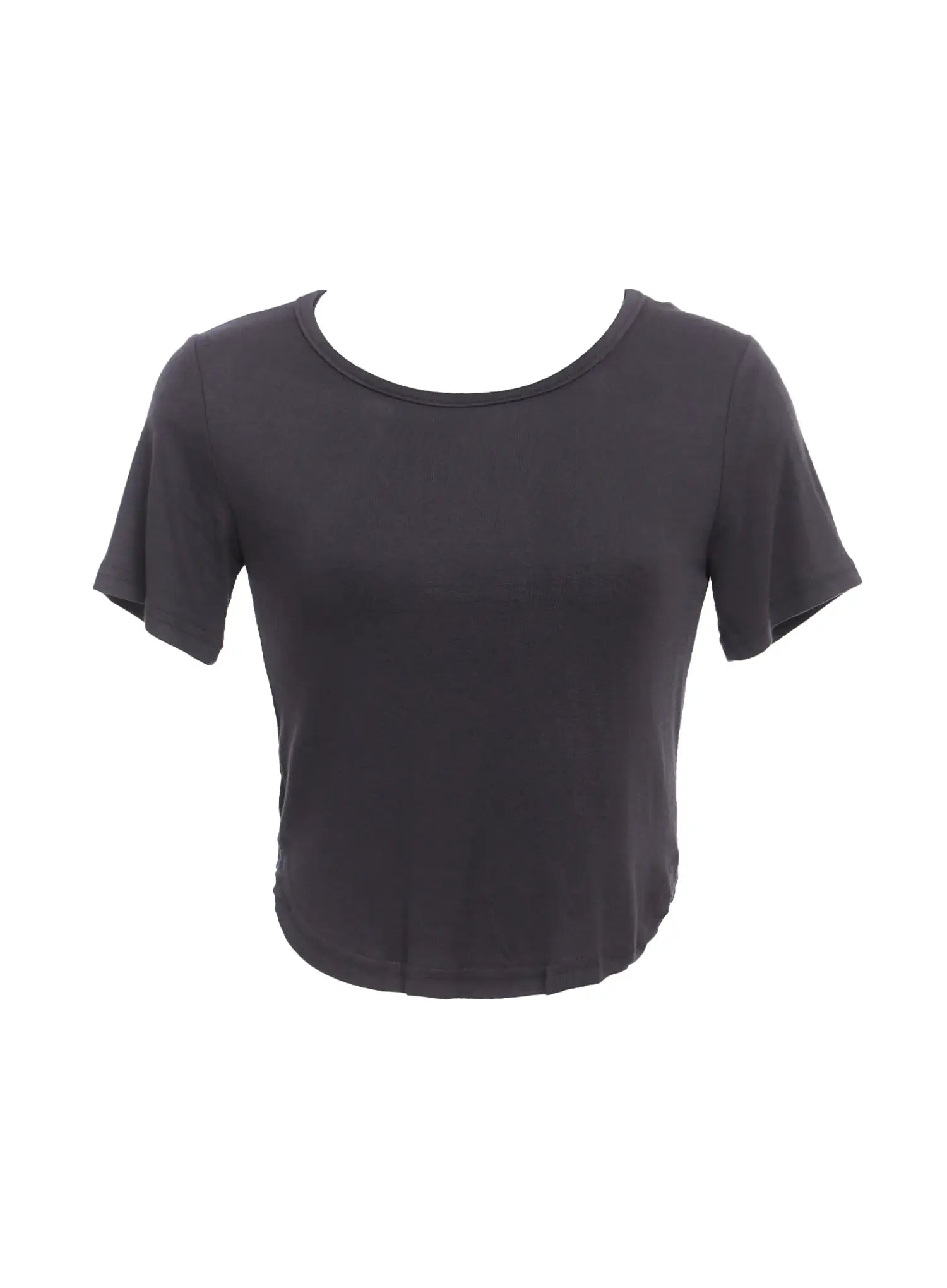 Essential Cropped Round-Neck Tee IC503