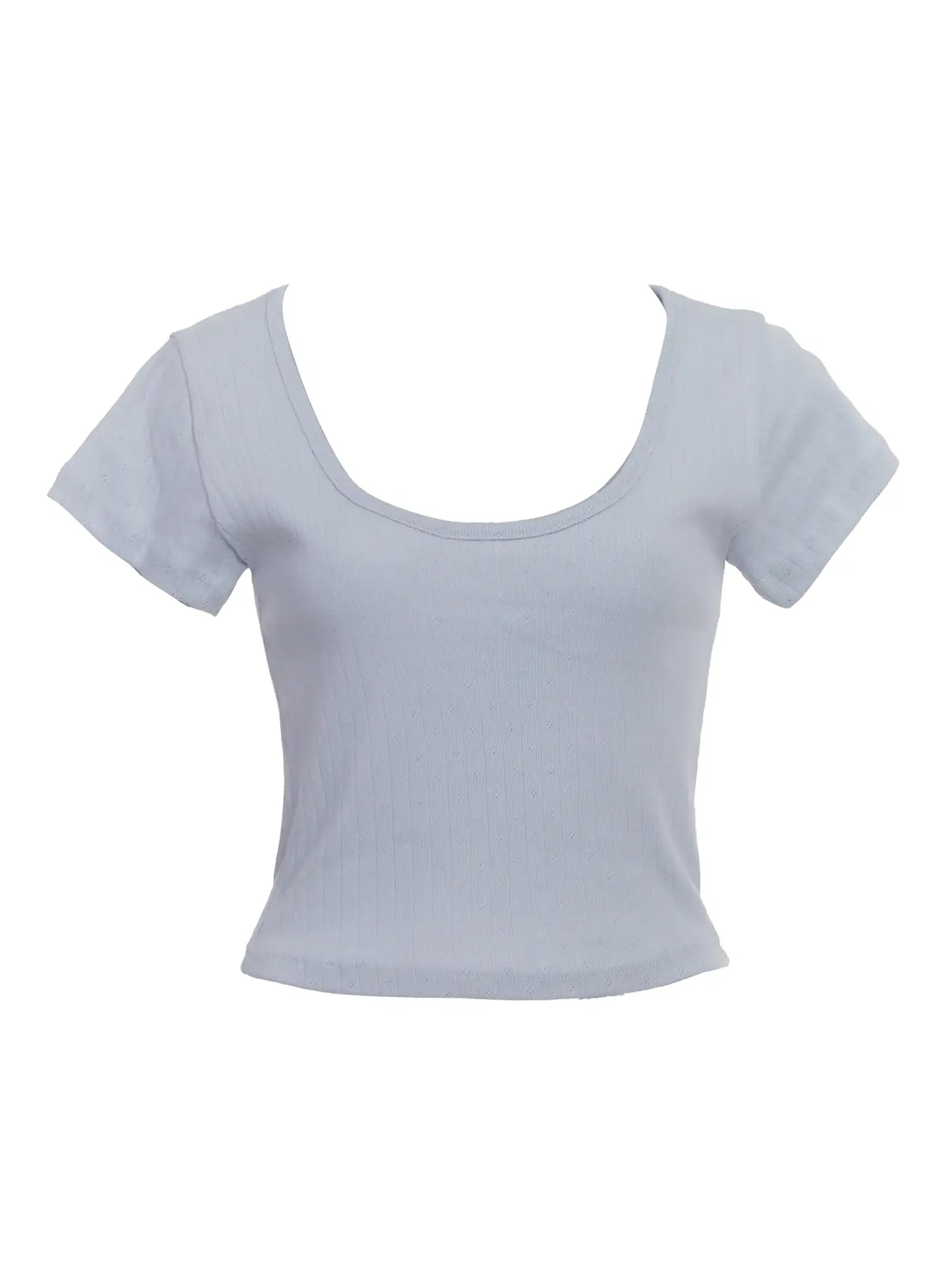 Cotton Casual Scoop Tee IC503