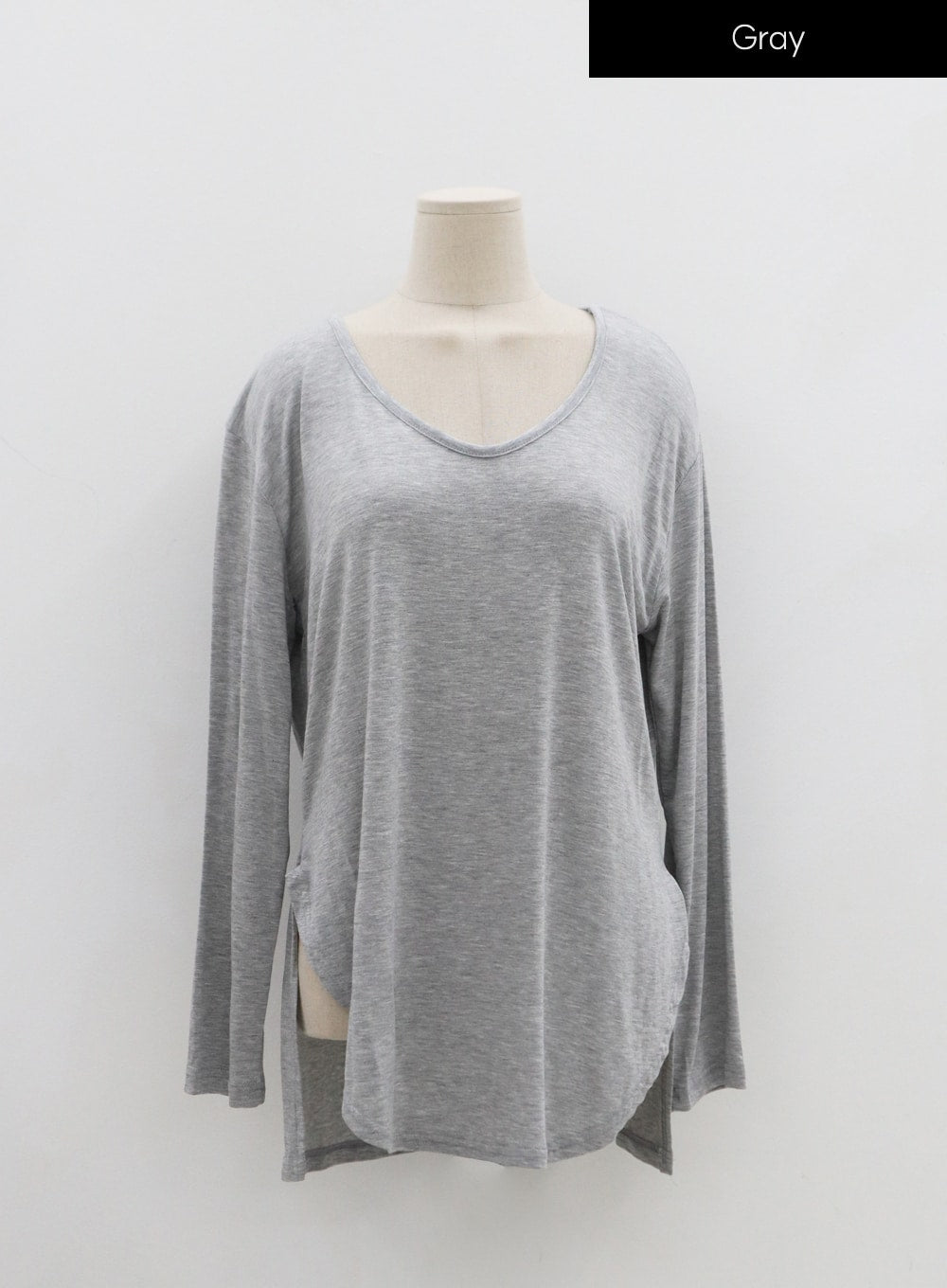 V-Neck Long T-Shirt IO14