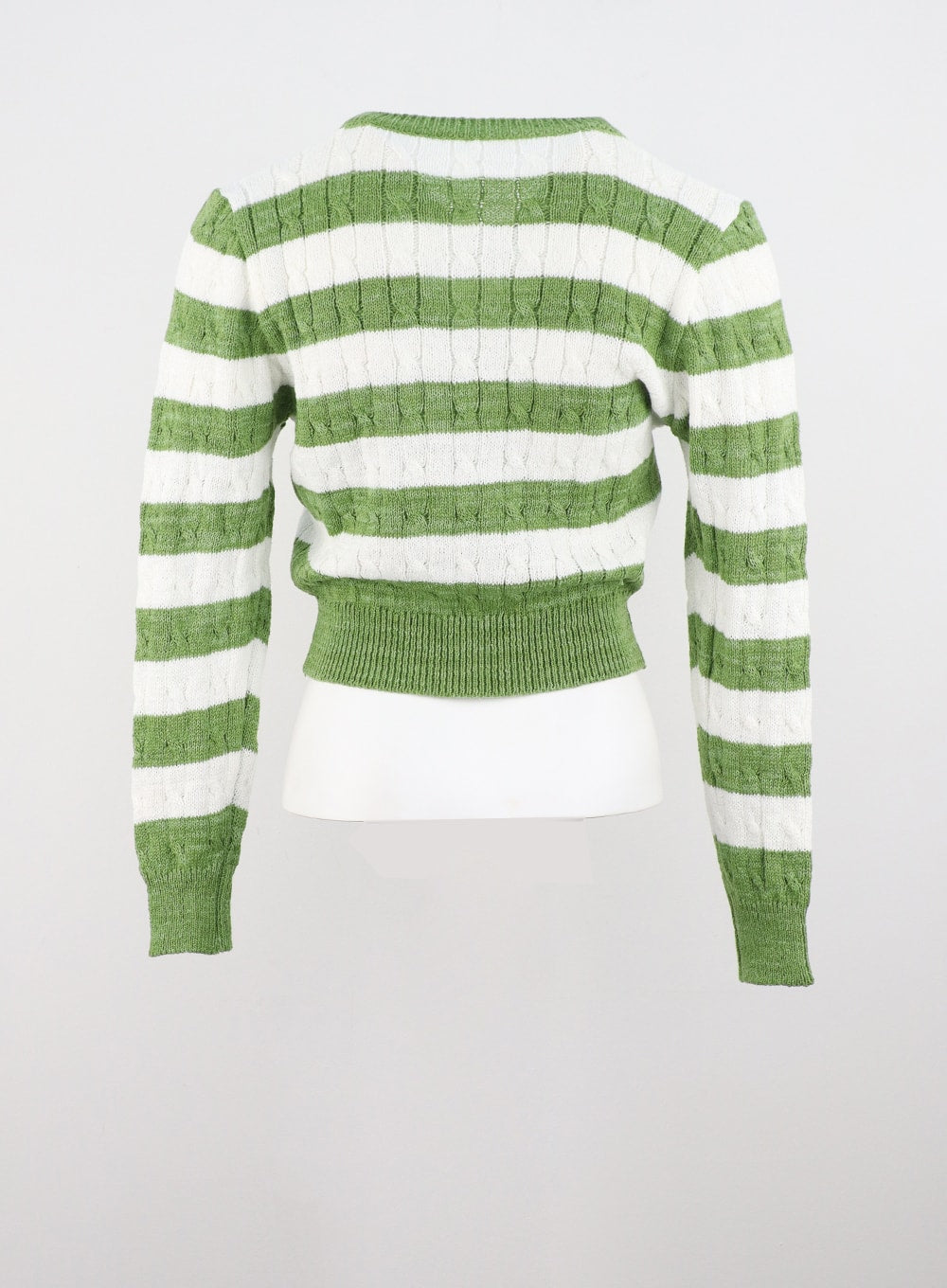 Striped V-Neck Sweater IS307