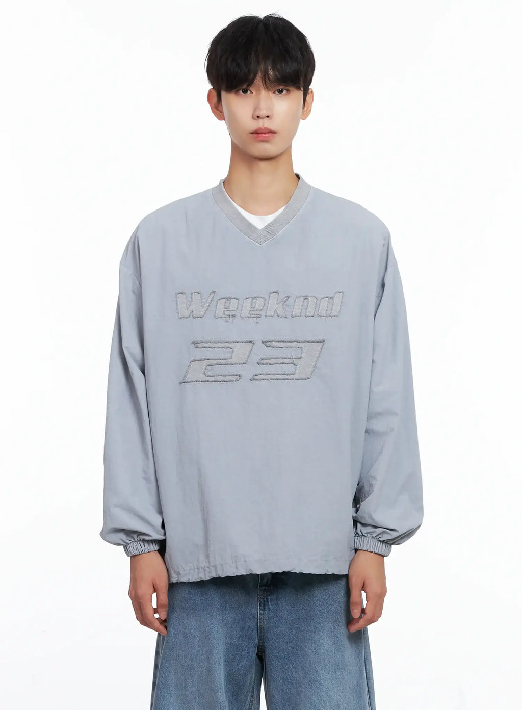 Men's Pigment Windbreaker Pullover IS519