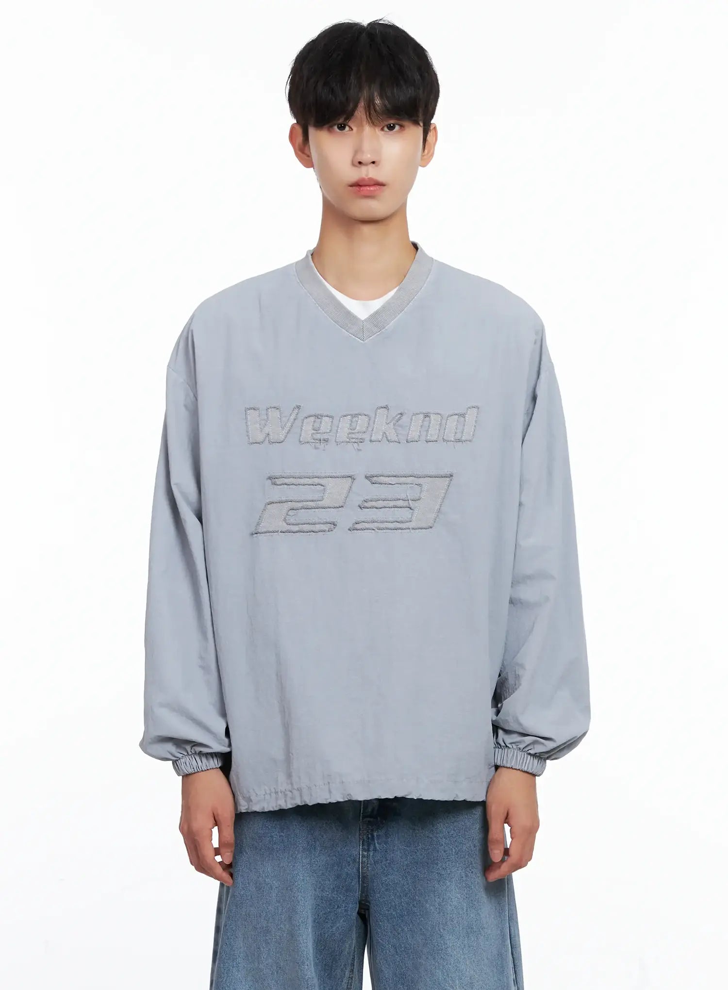 Men's Pigment Windbreaker Pullover IS519