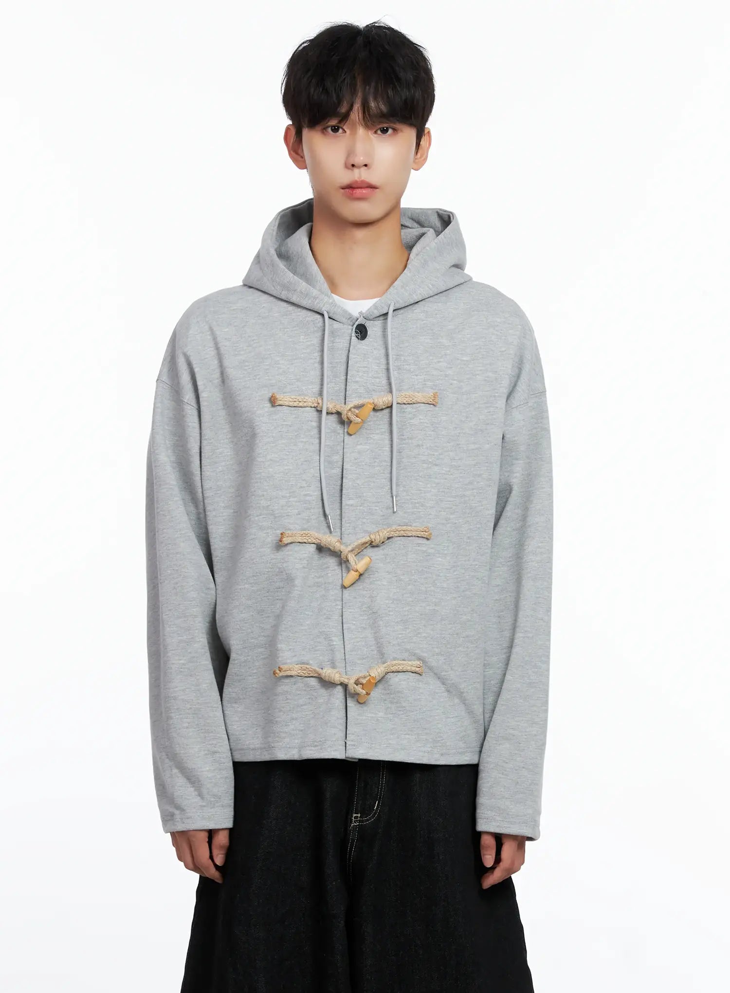 Men's Toggle Hoodie Jacket IS519