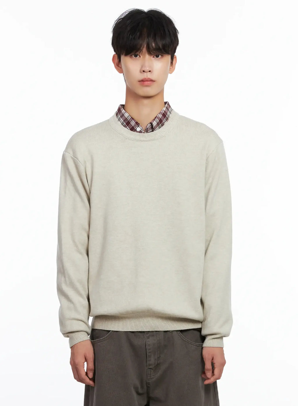 Men's Classic Crewneck Sweater IS519