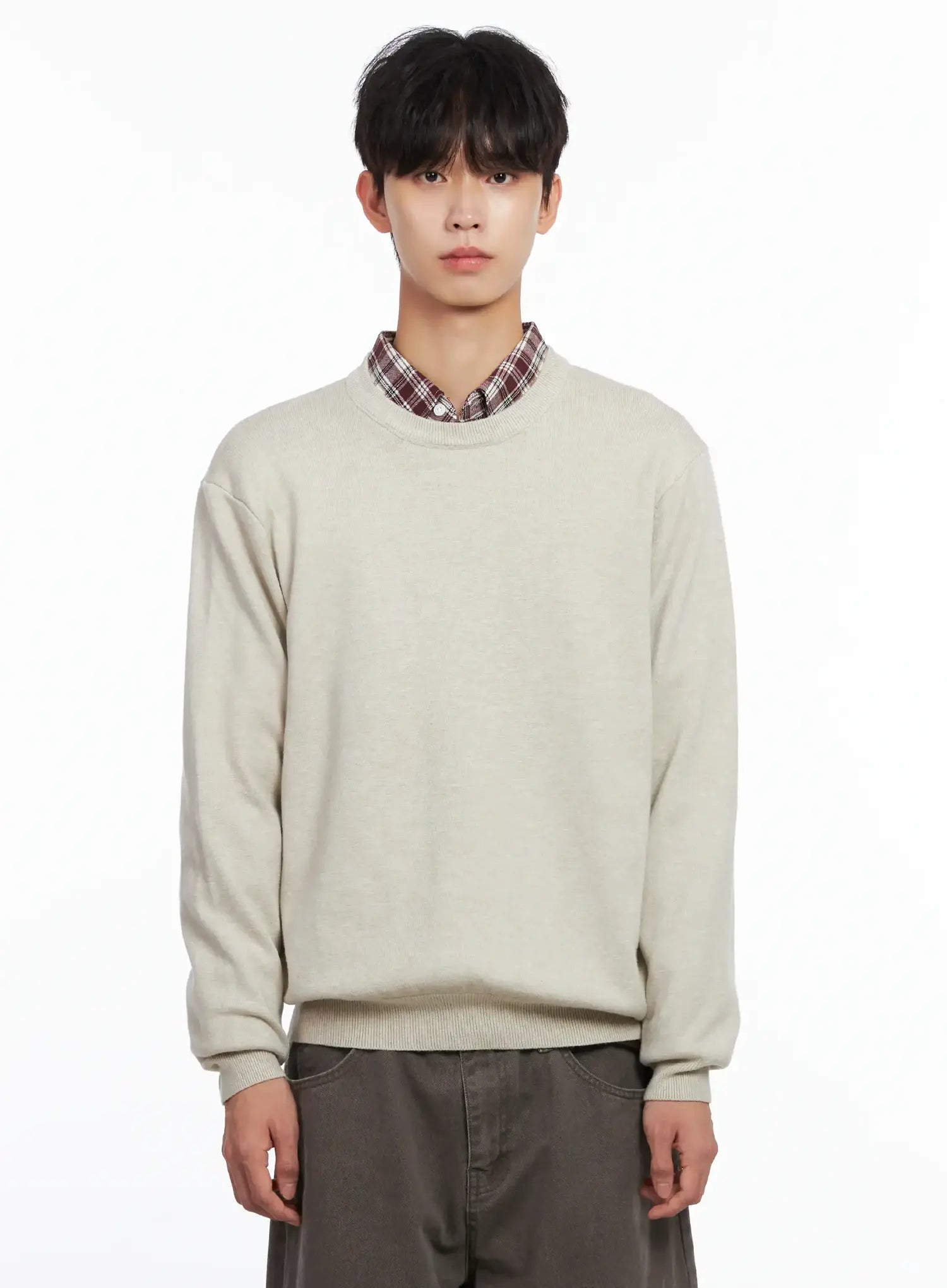 Men's Classic Crewneck Sweater IS519