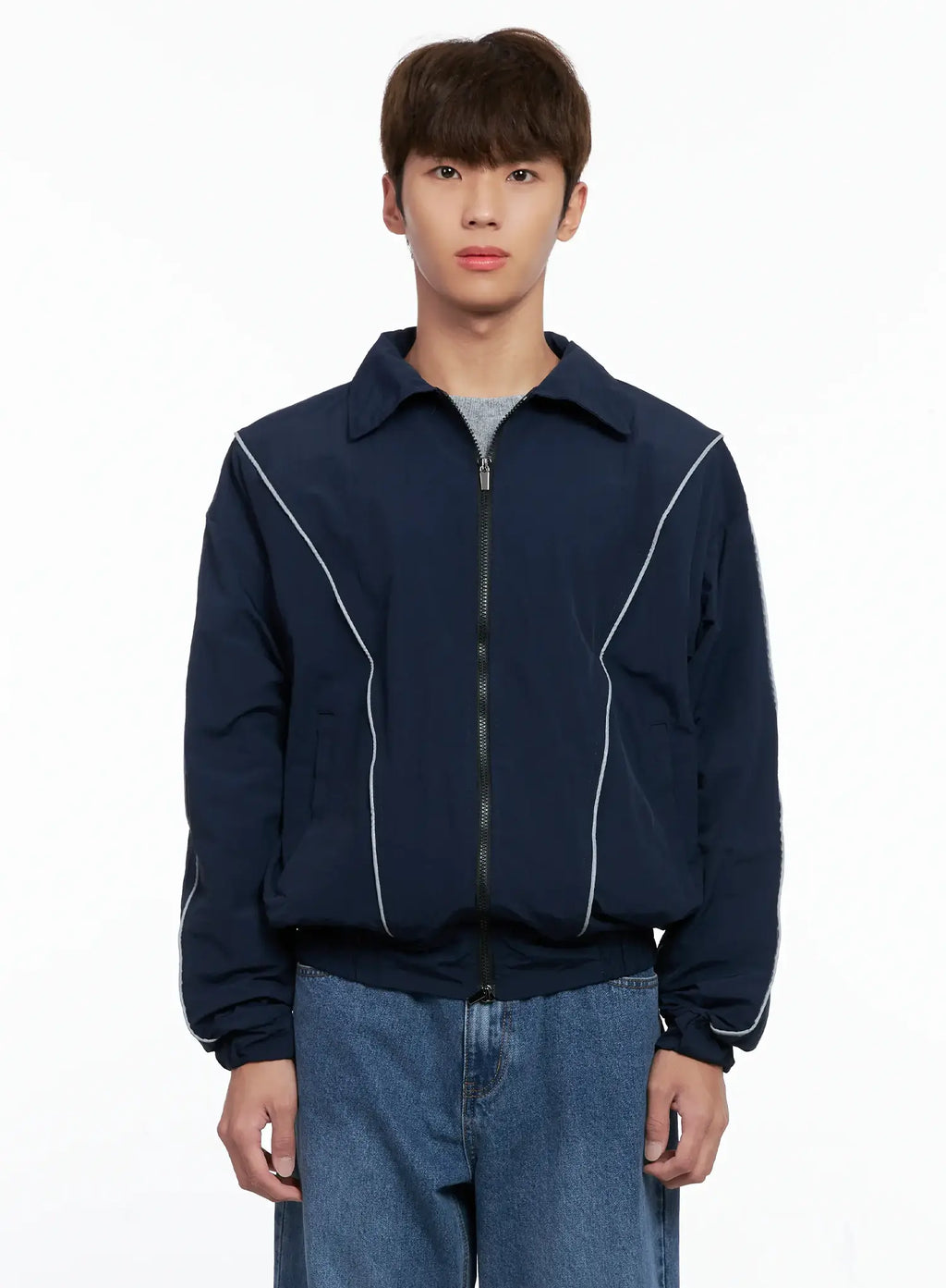 Men's Contrast Track Jacket IO506
