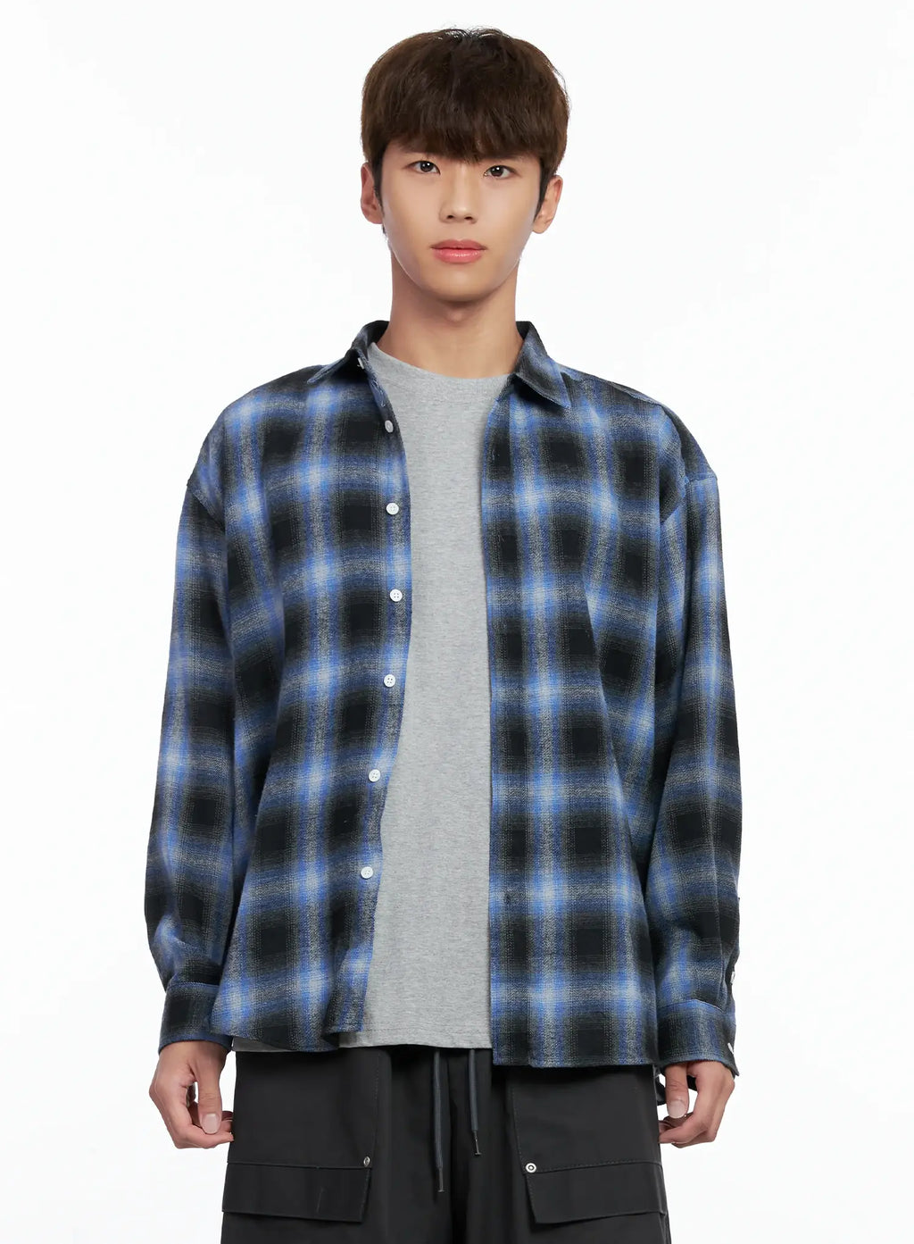 Men's Checkered Shirt IO506