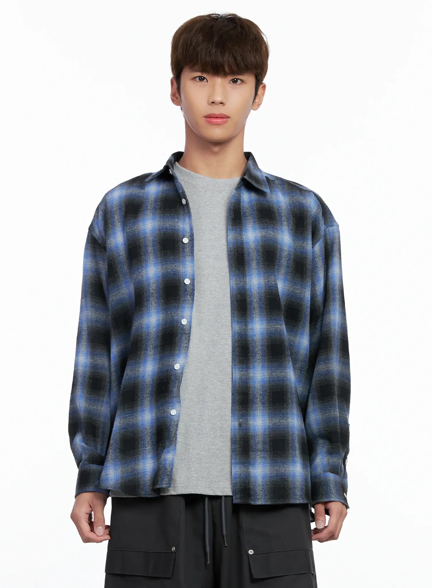 Men's Checkered Shirt IO506