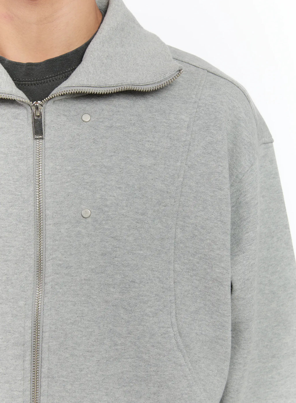 Men's Classic Two-Way Zip-Up Jacket IS529