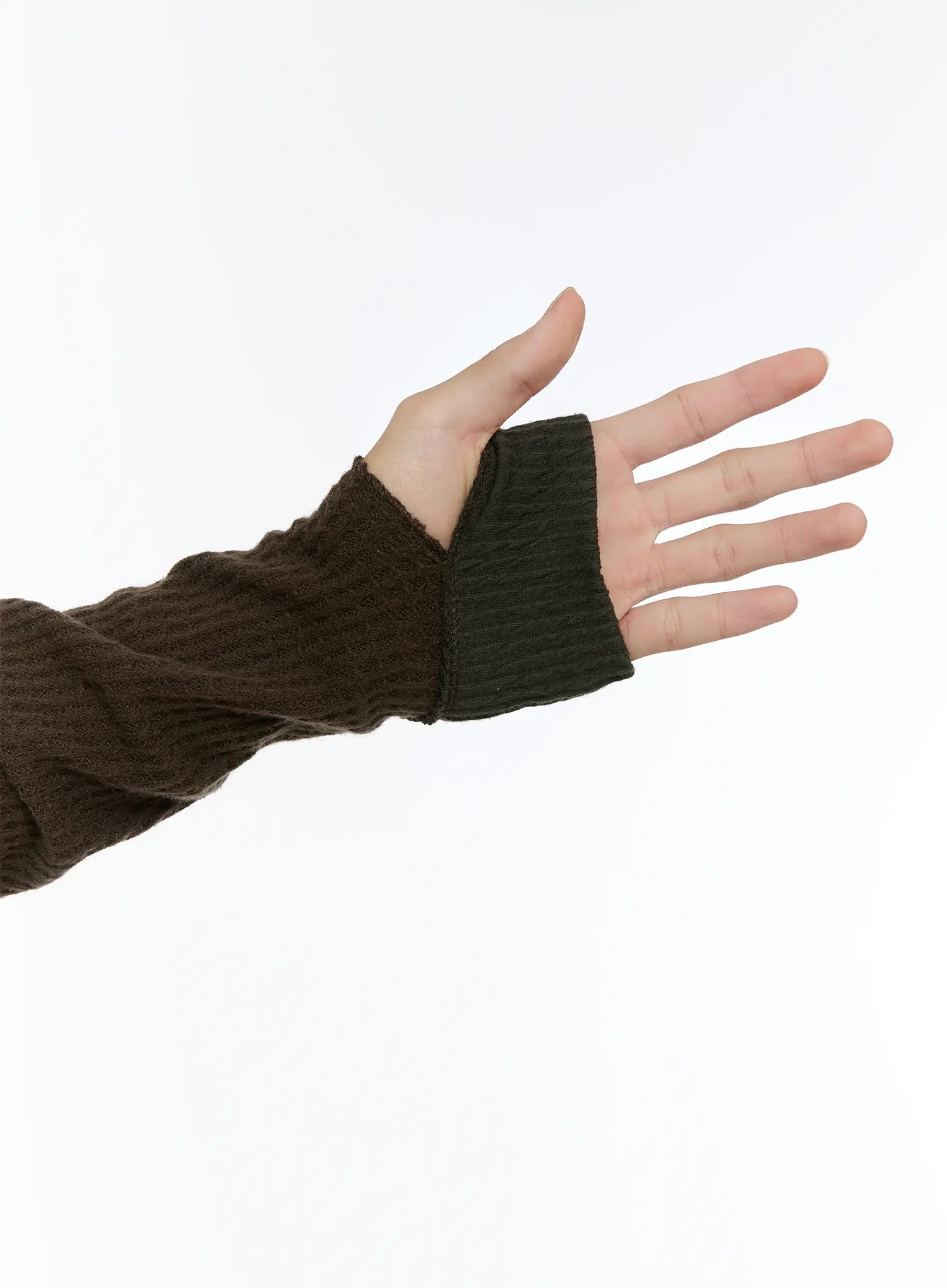 Men's Henley Hooded Sweater IS530