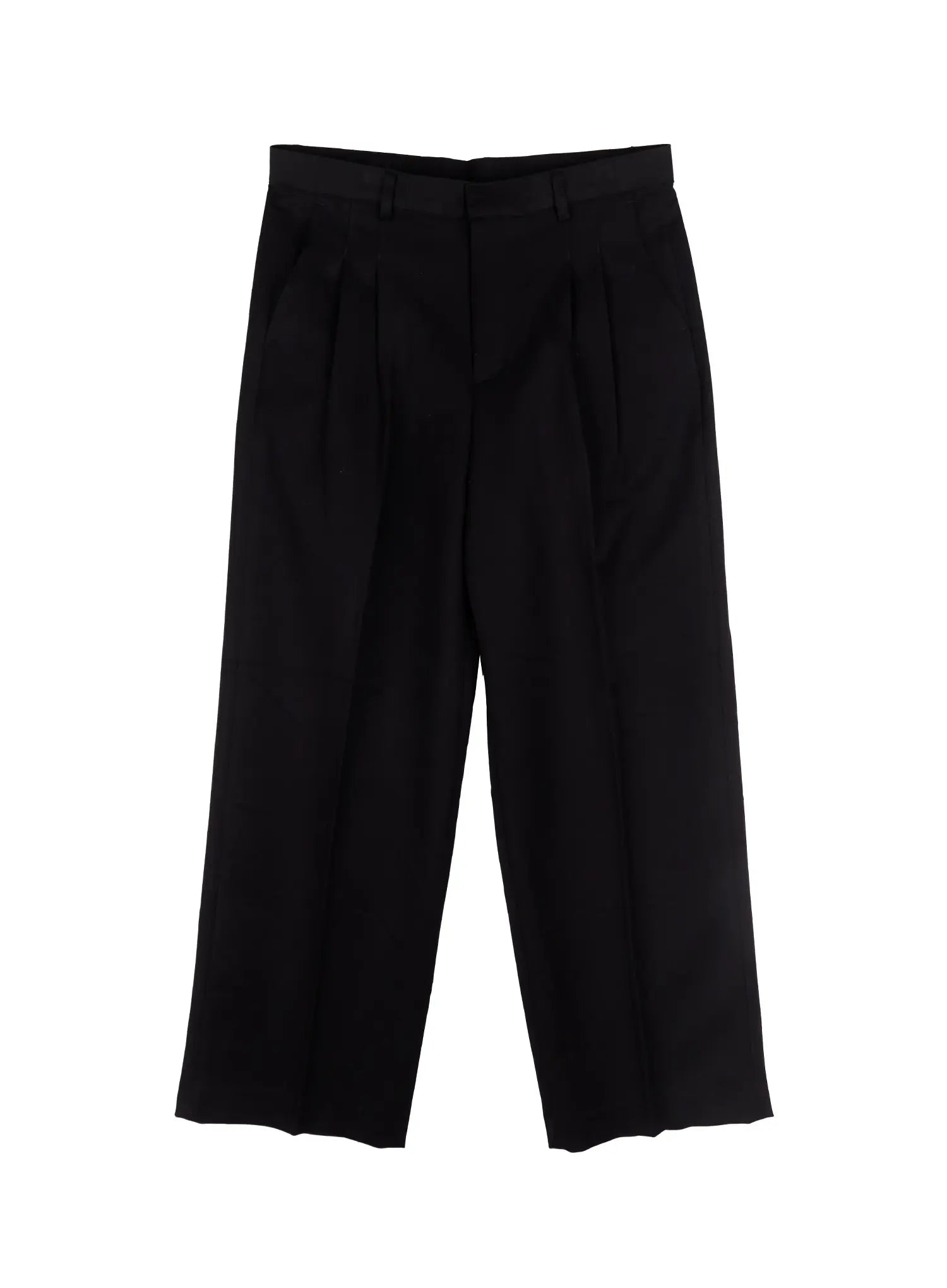 Men's Pintuck Wide-Leg Trousers IS519