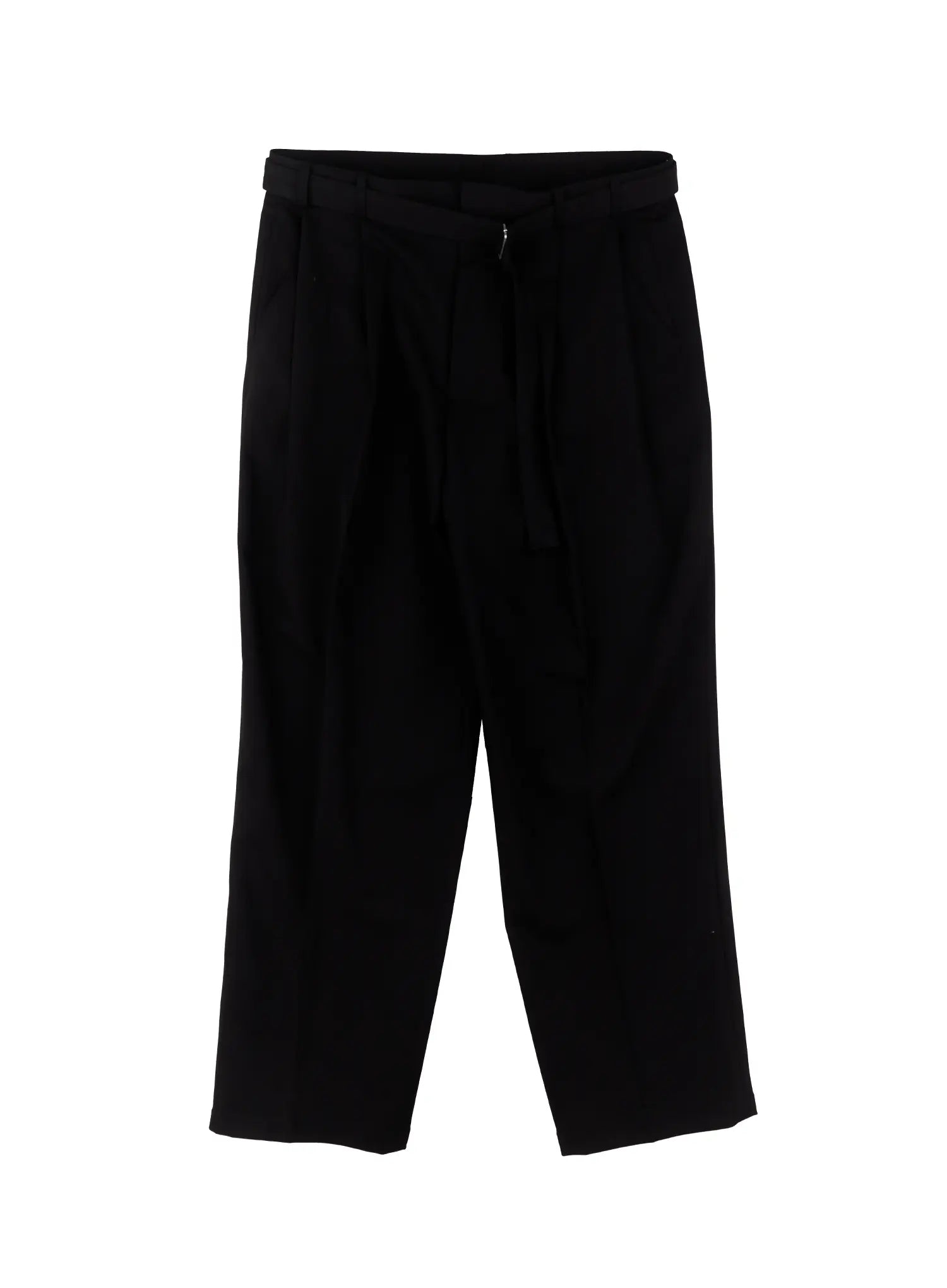 Men's Classic Belted Wide-Leg Pants IO506