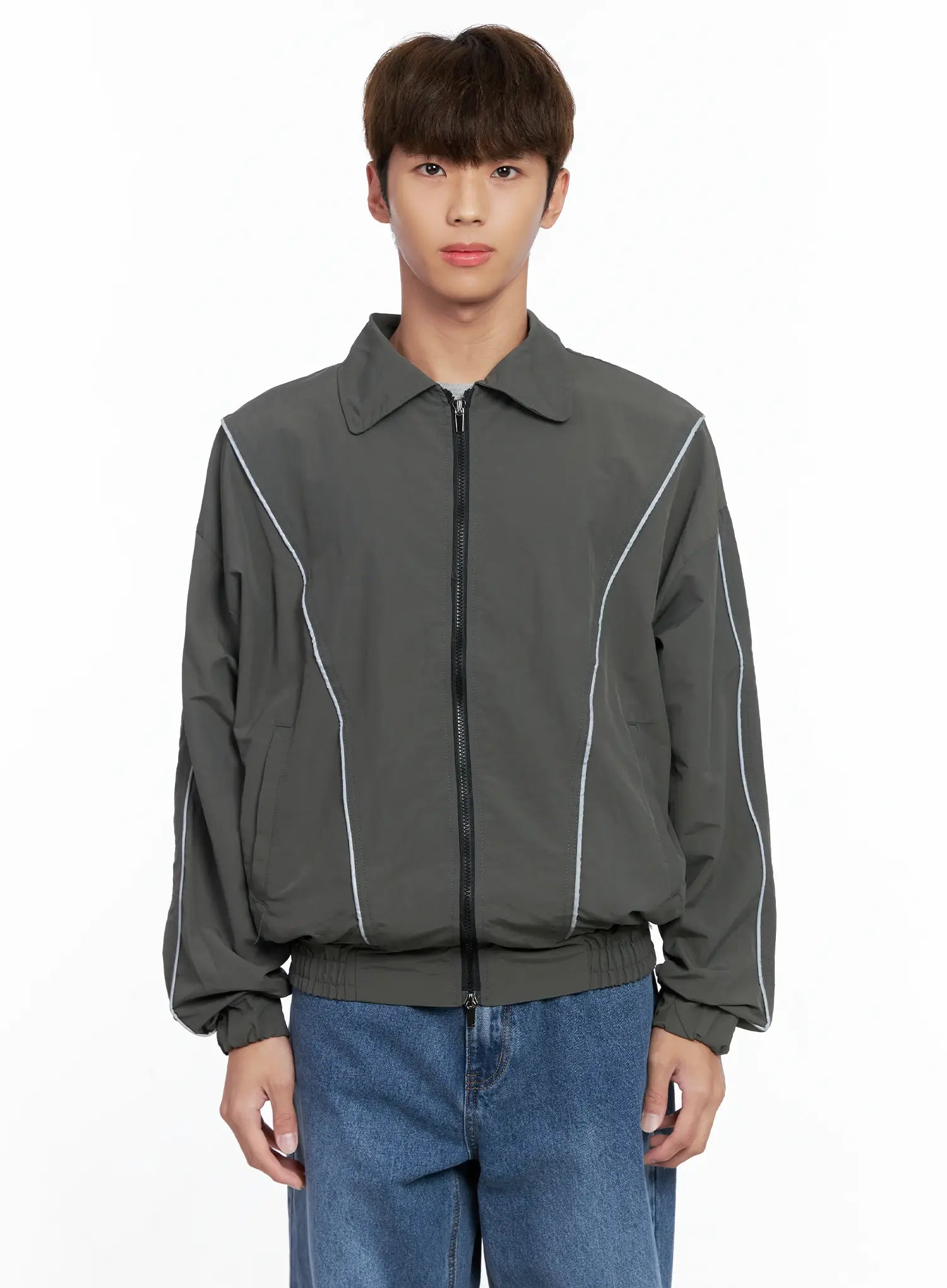 Men's Contrast Track Jacket IO506