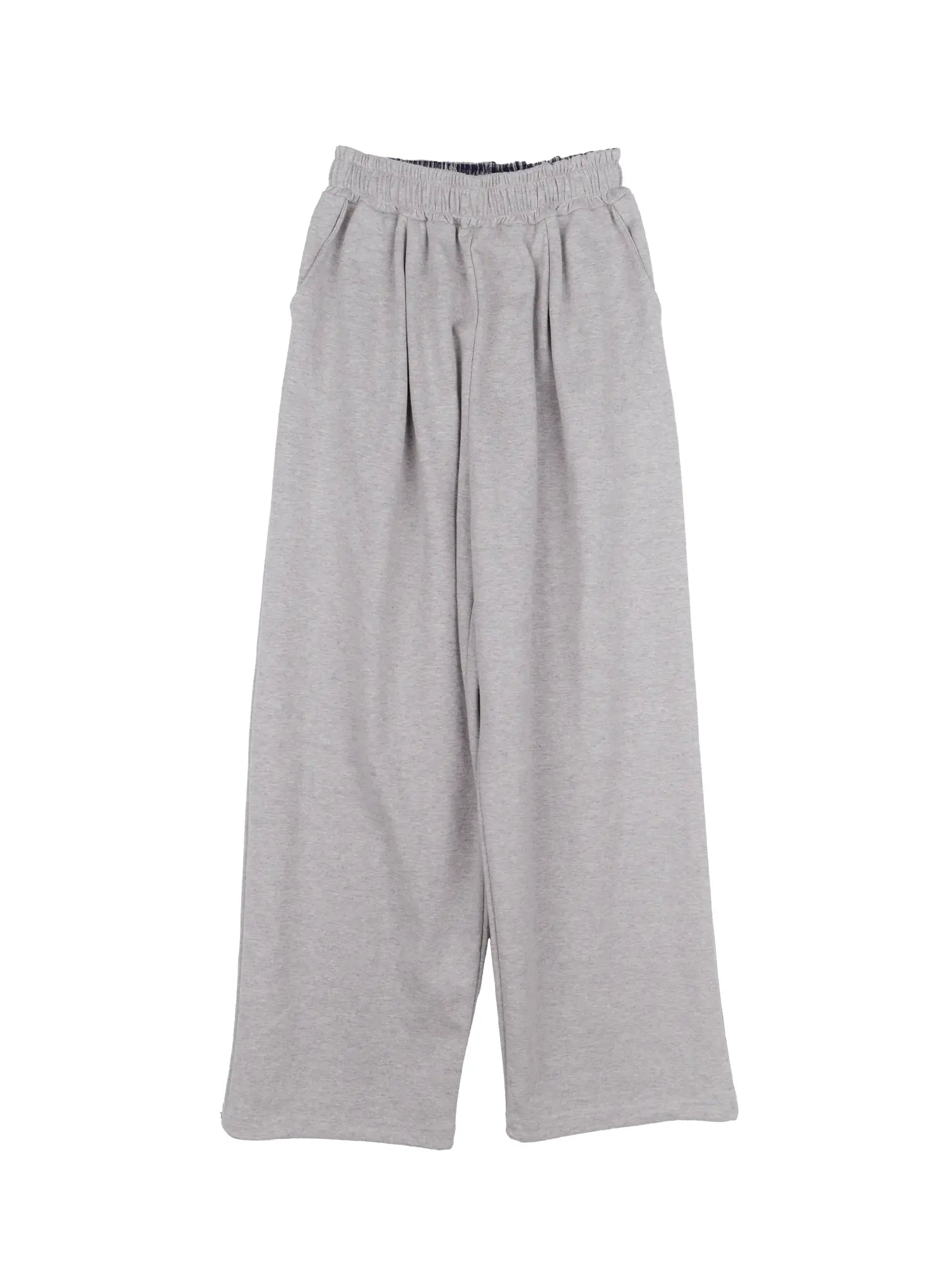 Men's Plaid Waistband Sweatpants IO502