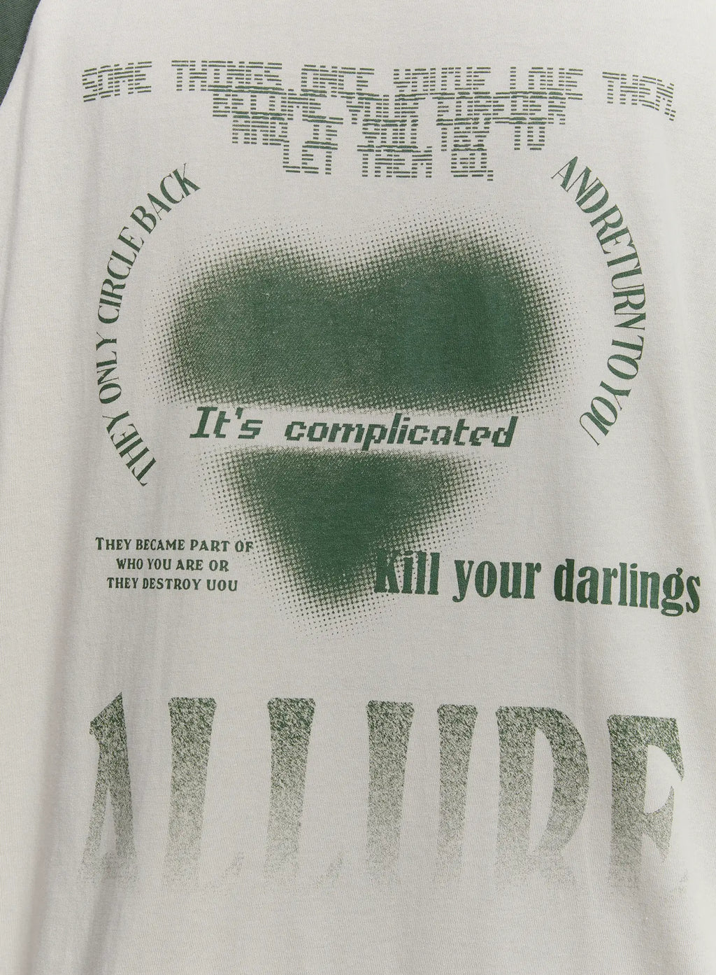 Men's Graphic Raglan Long Sleeve T-Shirt IS529