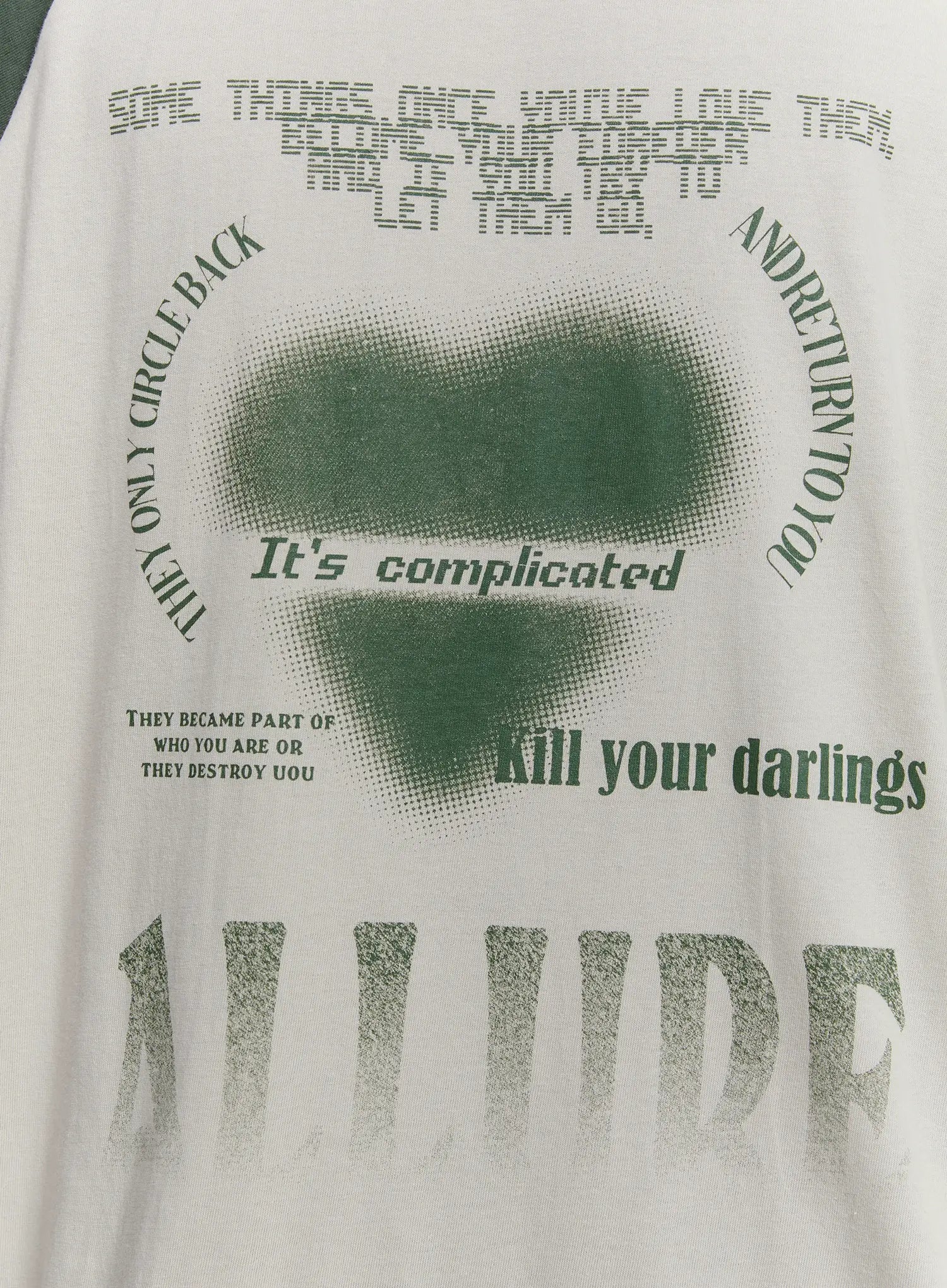 Men's Graphic Raglan Long Sleeve T-Shirt IS529