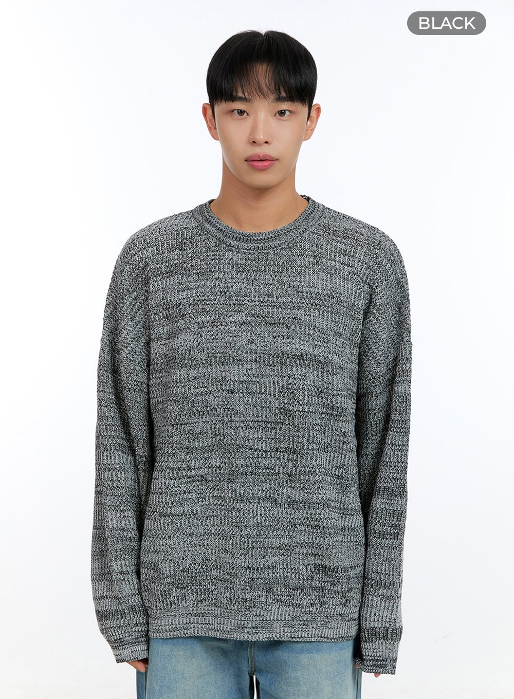 Men's Cozy Round Neck Sweater IG416