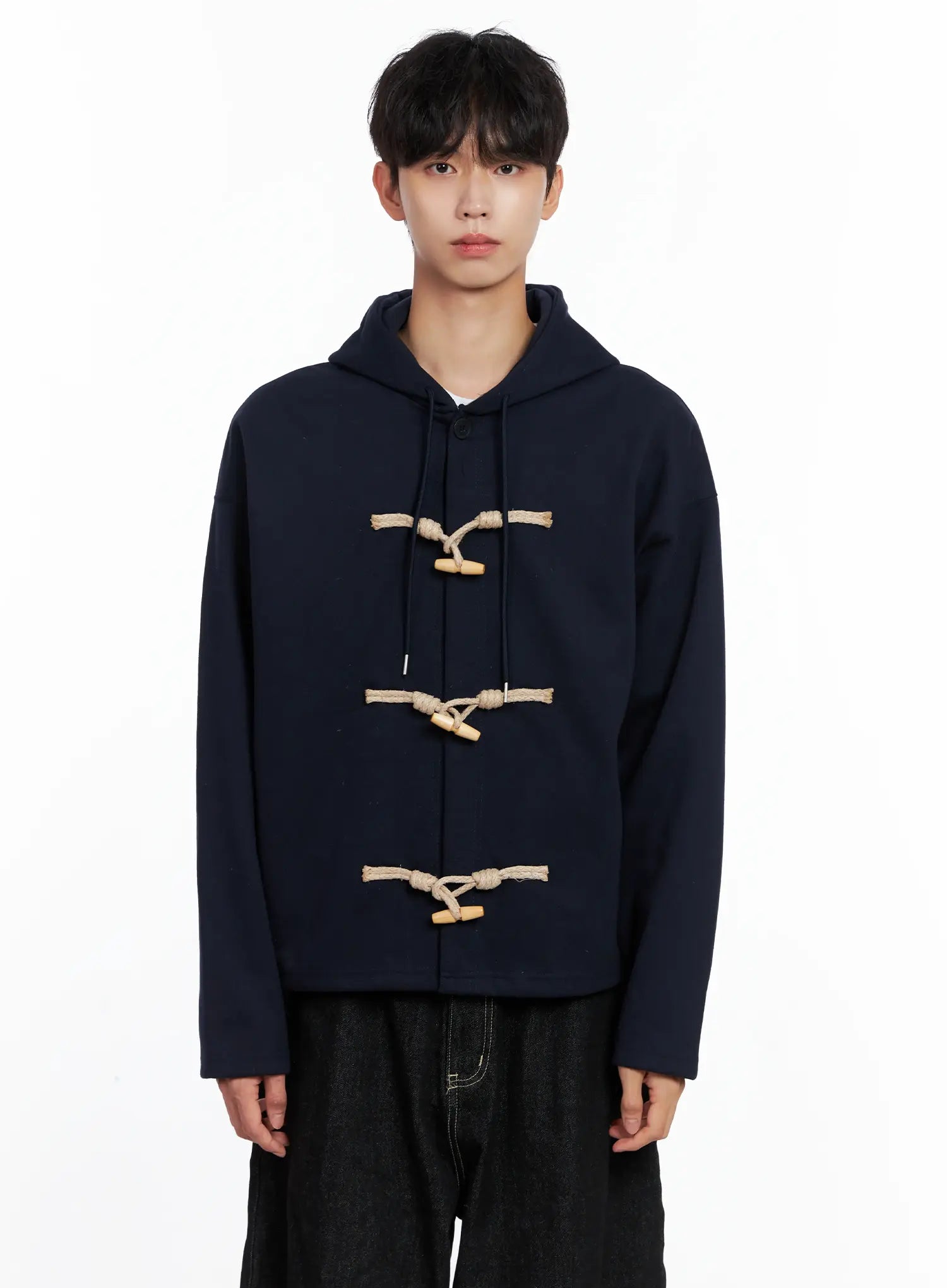 Men's Toggle Hoodie Jacket IS519