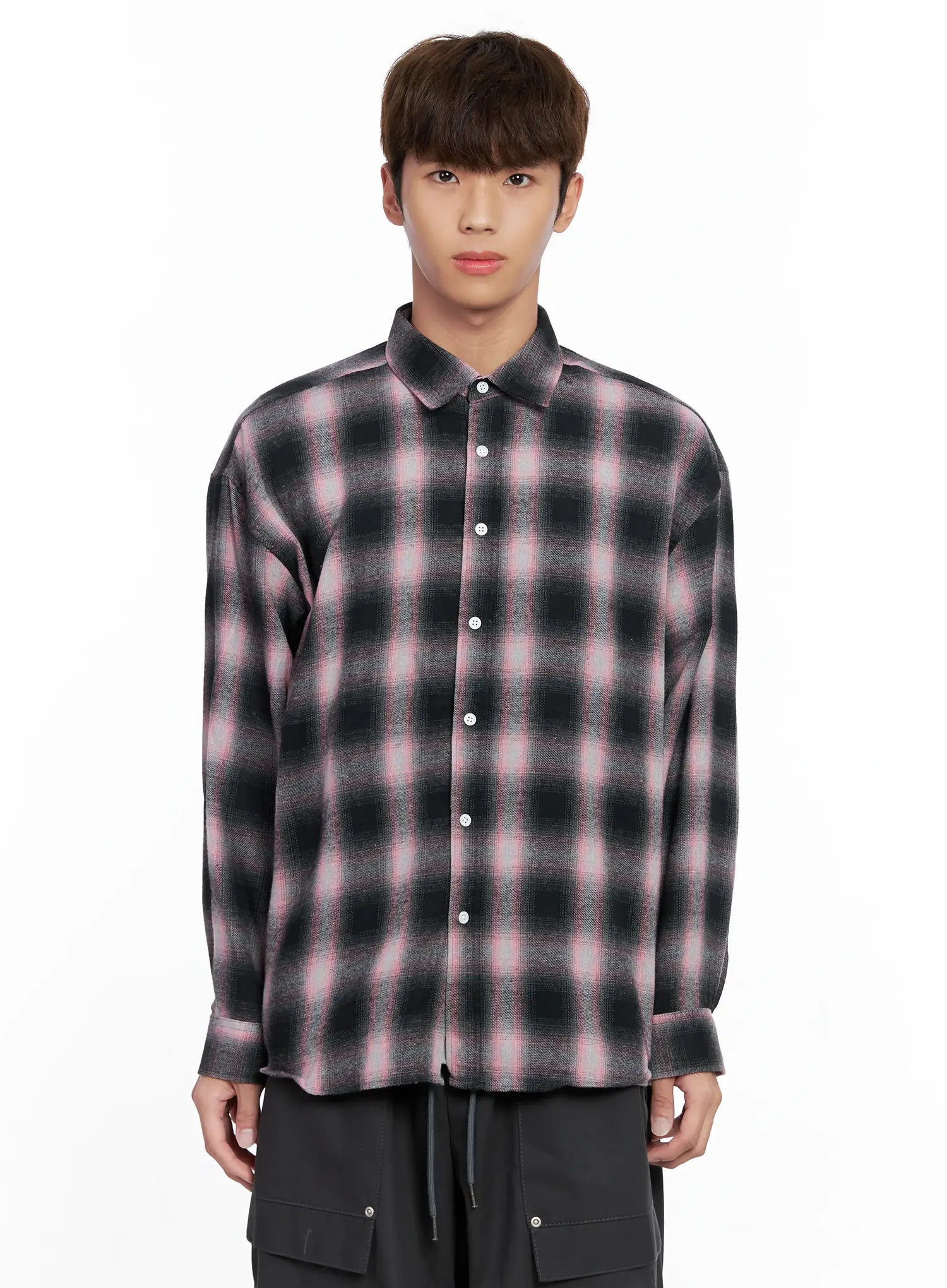 Men's Checkered Shirt IO506