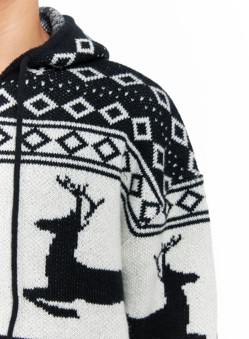 Men's Frost Hooded Knit Zip-Up IO502