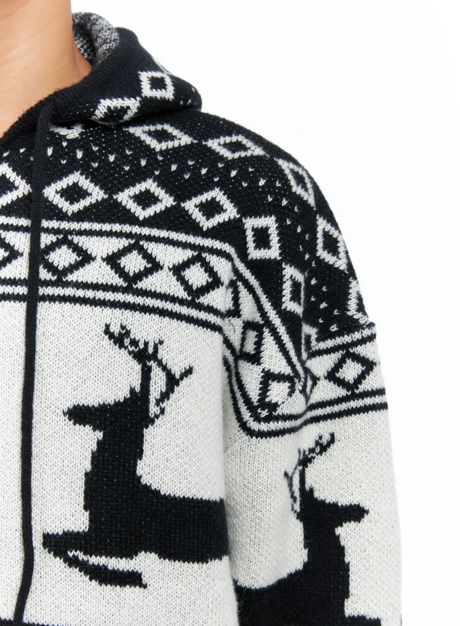 Men's Frost Hooded Knit Zip-Up IO502