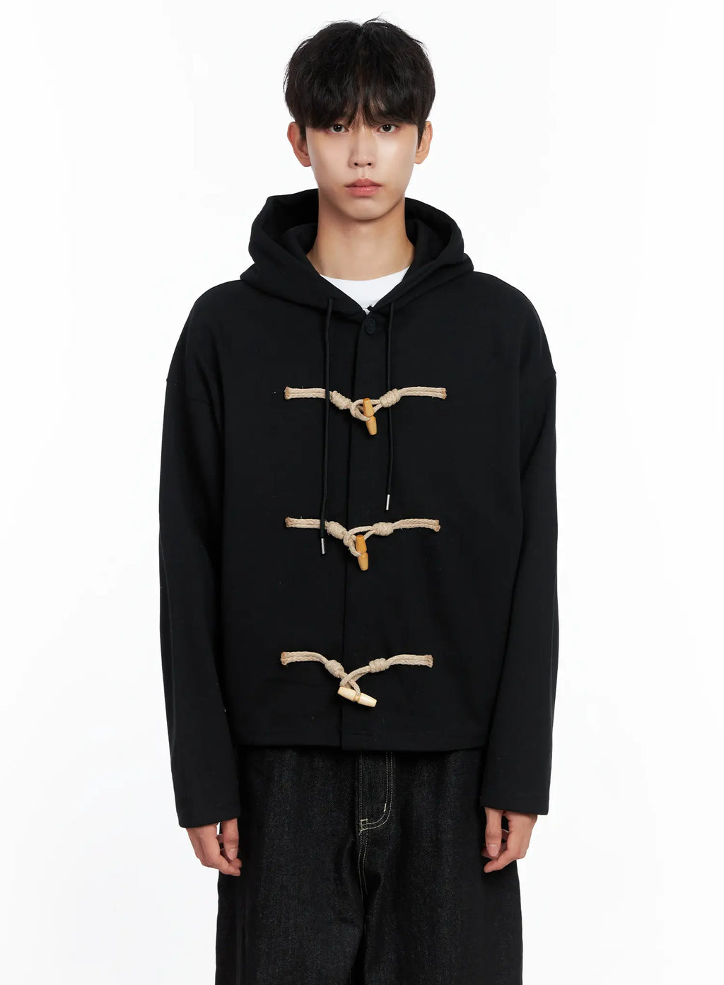 Men's Toggle Hoodie Jacket IS519