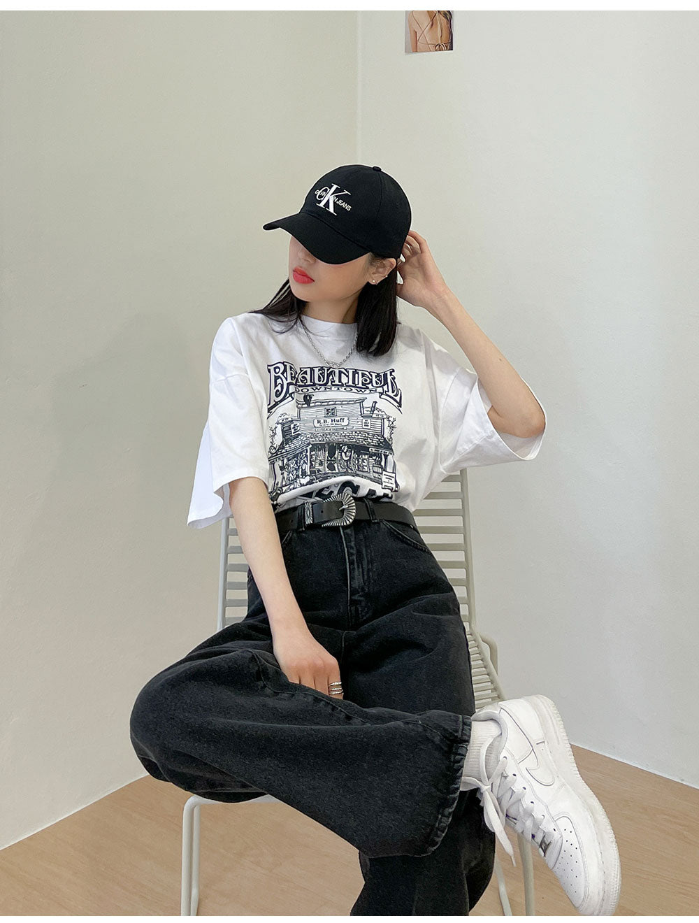 Relaxed Fit Short Sleeve T Shirt F26