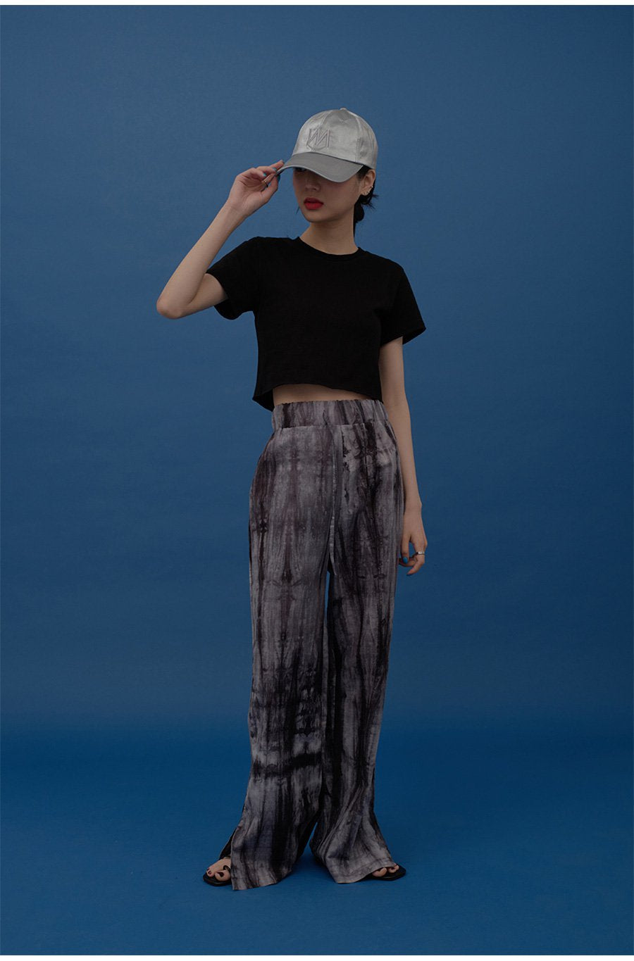 Short Sleeve Crop T Shirt F22