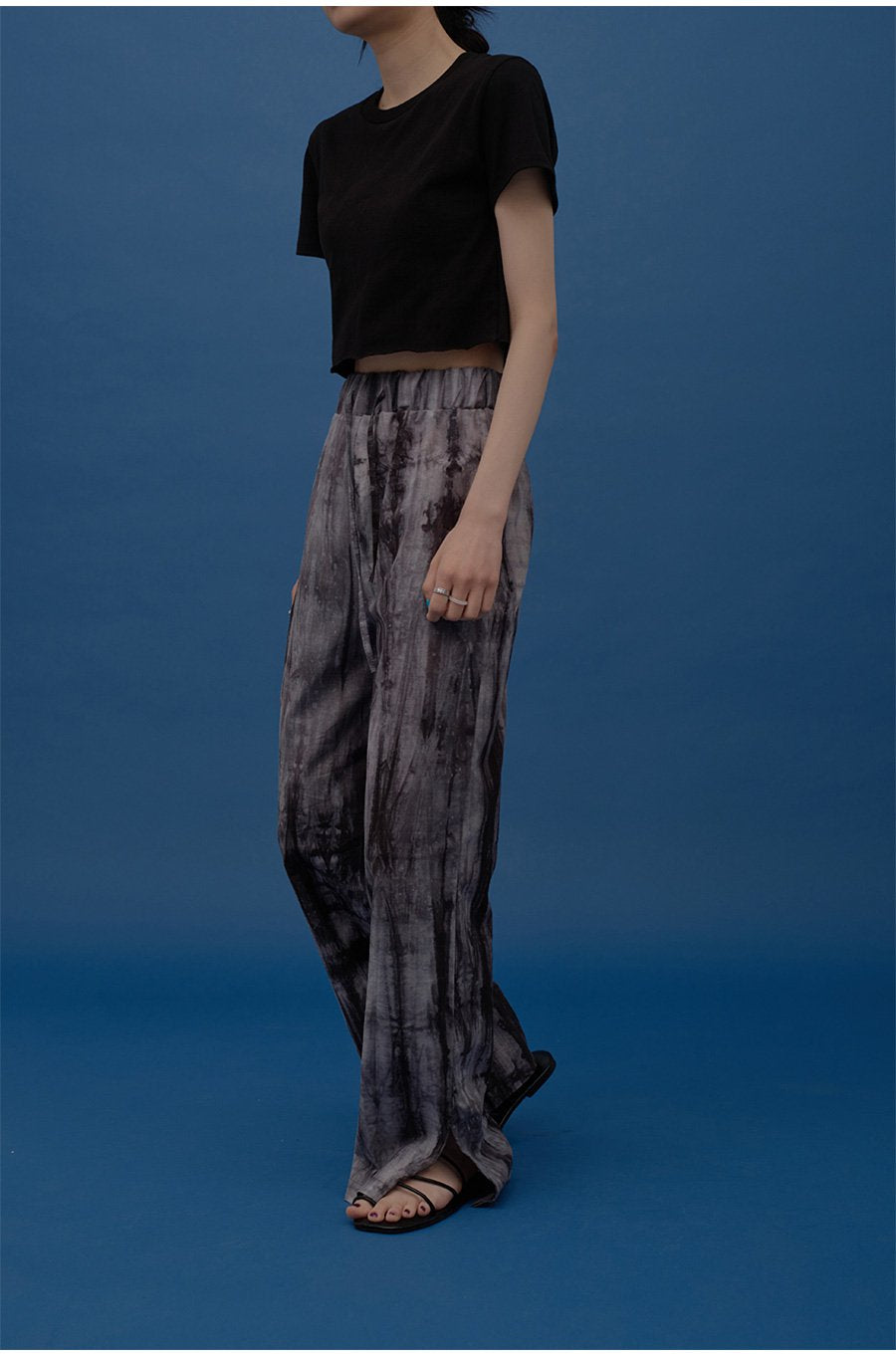 Short Sleeve Crop T Shirt F22